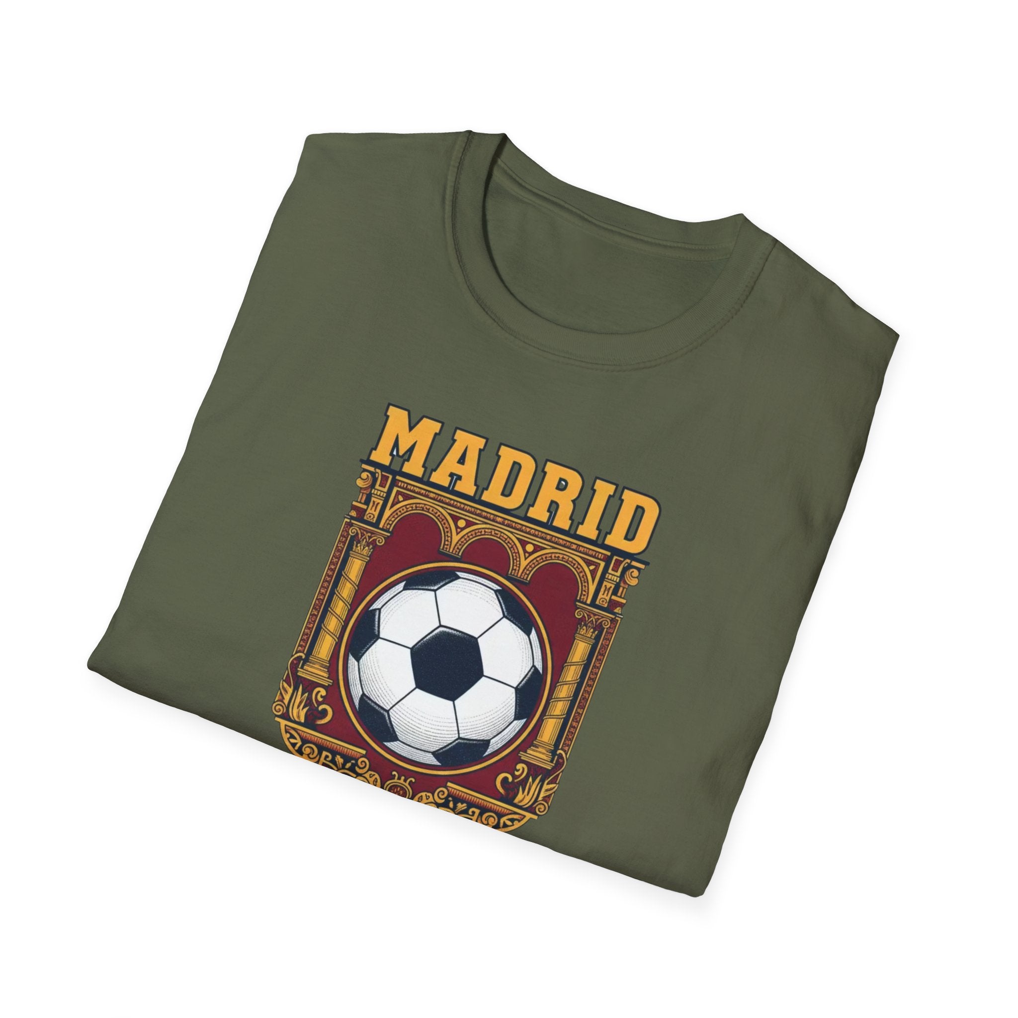 Madrid World Cup Soccer T-Shirt — España World Cup 2026 Graphic Tee
