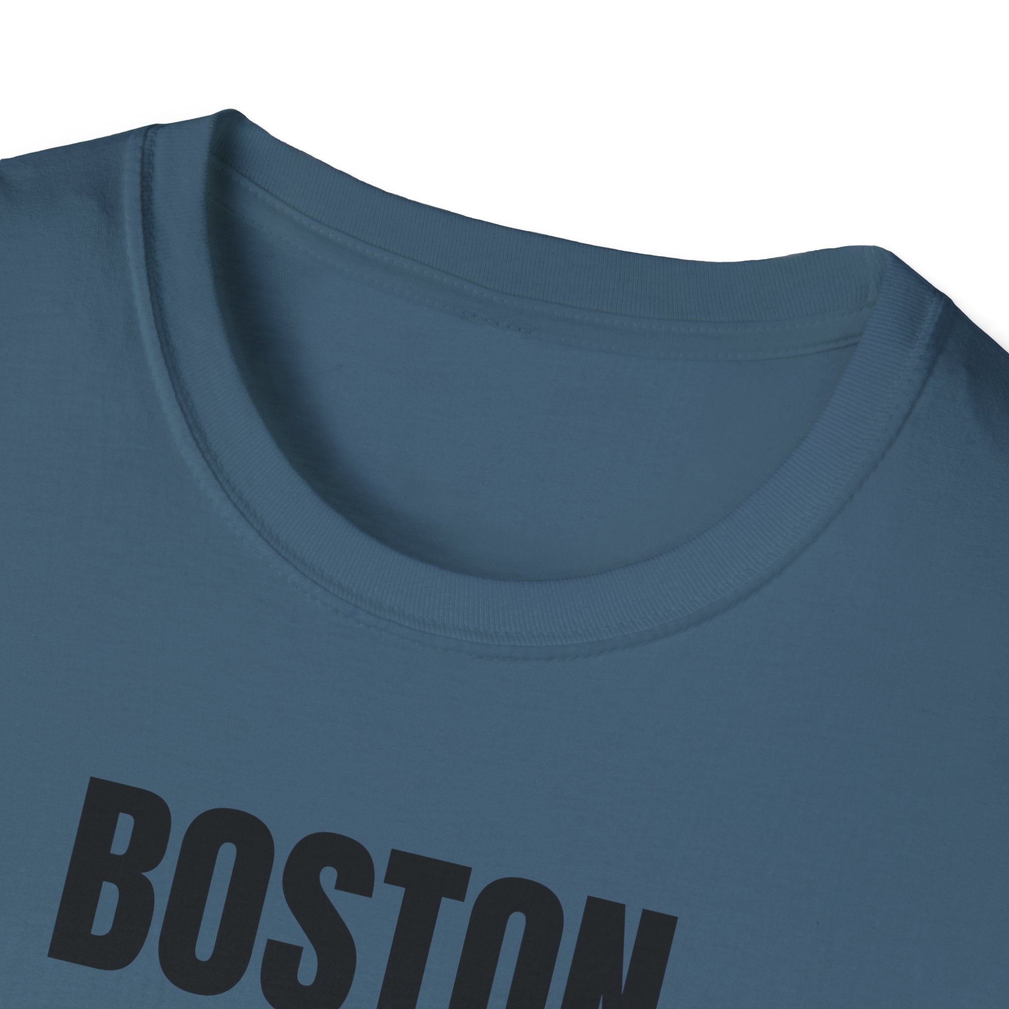 Boston Retro Stripes T-Shirt | Vintage City Graphic