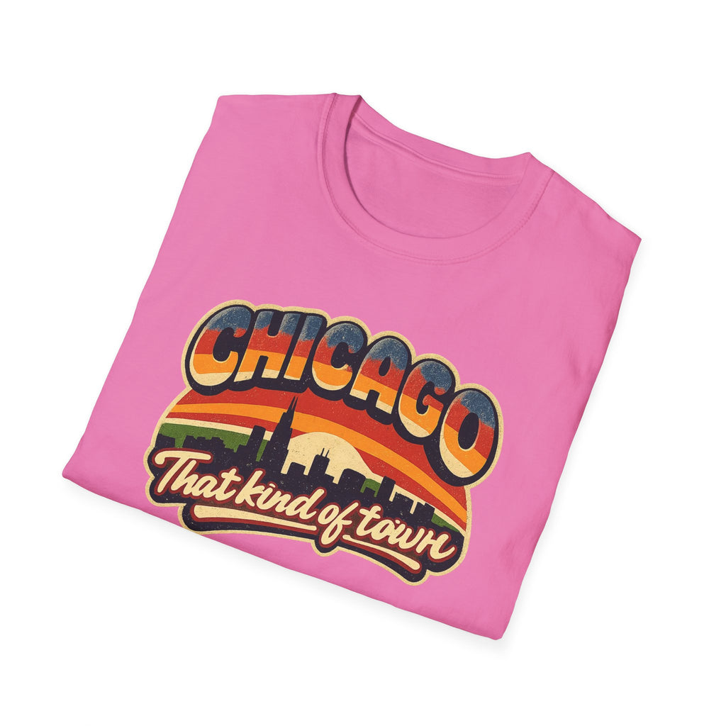 Chicago Retro Skyline T-Shirt — "That Kind of Town" Vintage City Tee