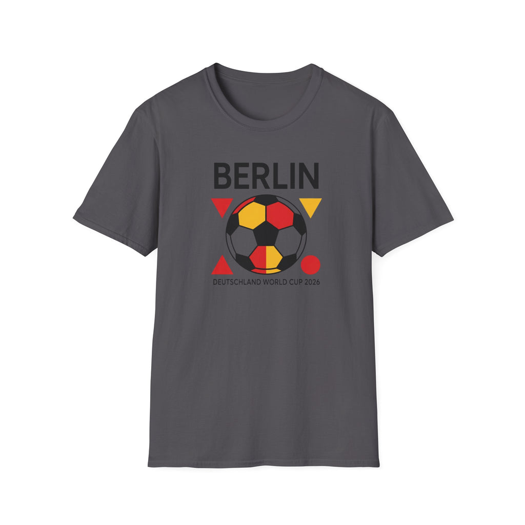 Berlin Soccer T‑Shirt — Deutschland World Cup 2026 Fan Tee