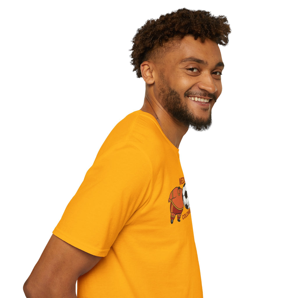 Medellín Colombia 2026 Soccer T-Shirt – Football Dolphins Graphic Tee