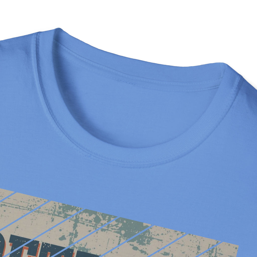 Detroit Hustle T-Shirt — Vintage Distressed Motor City Tee
