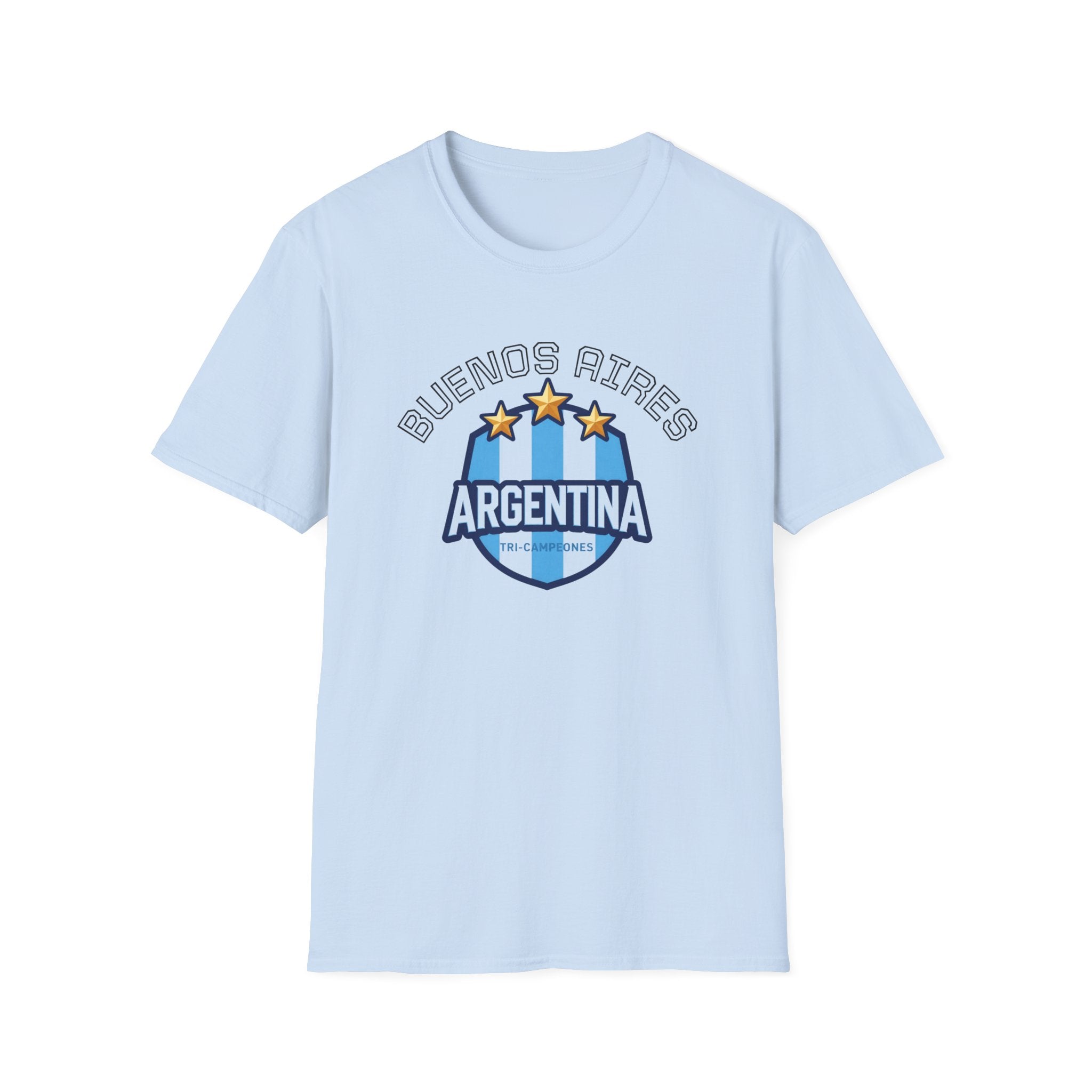 Argentina Buenos Aires Soccer Crest T-Shirt