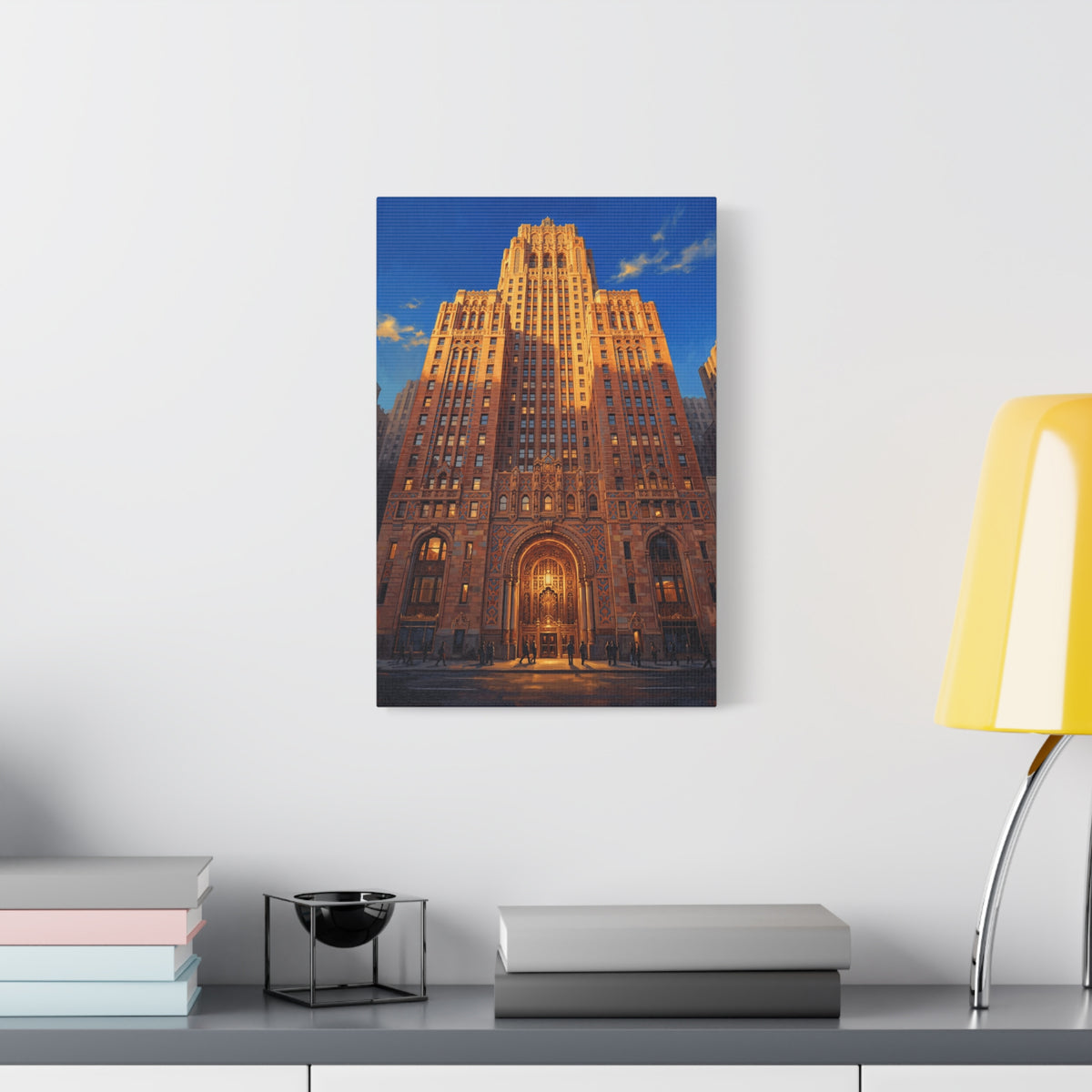 Detroit Guardian Building — Stretched Canvas Wall Art
