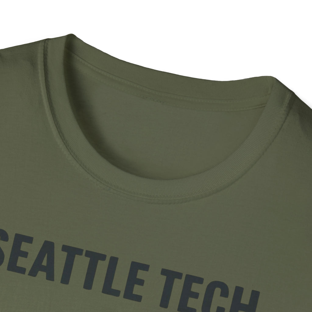 Seattle Tech T-Shirt — "Served Byte Sized" Coffee Cup Design