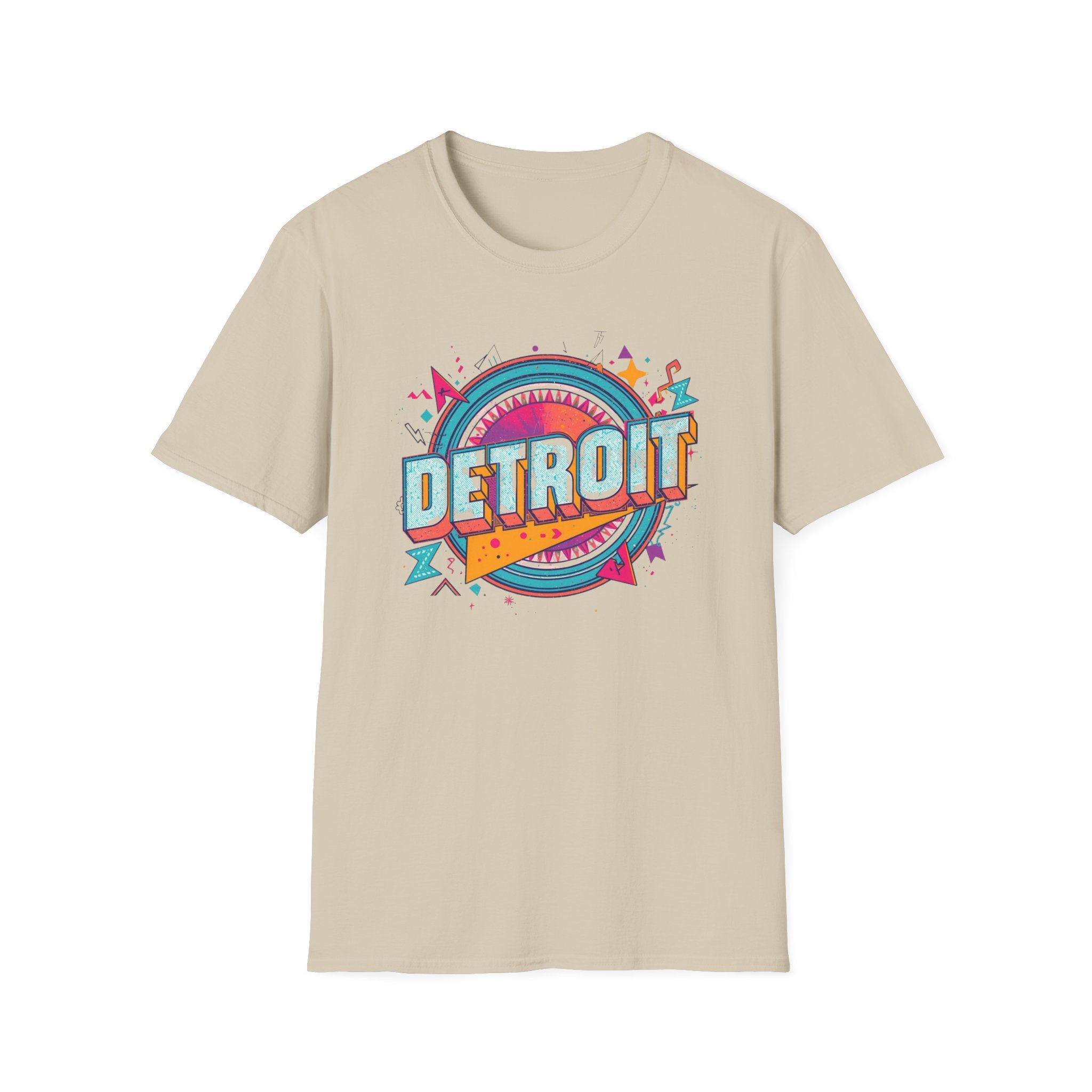 Detroit Retro Badge T-Shirt