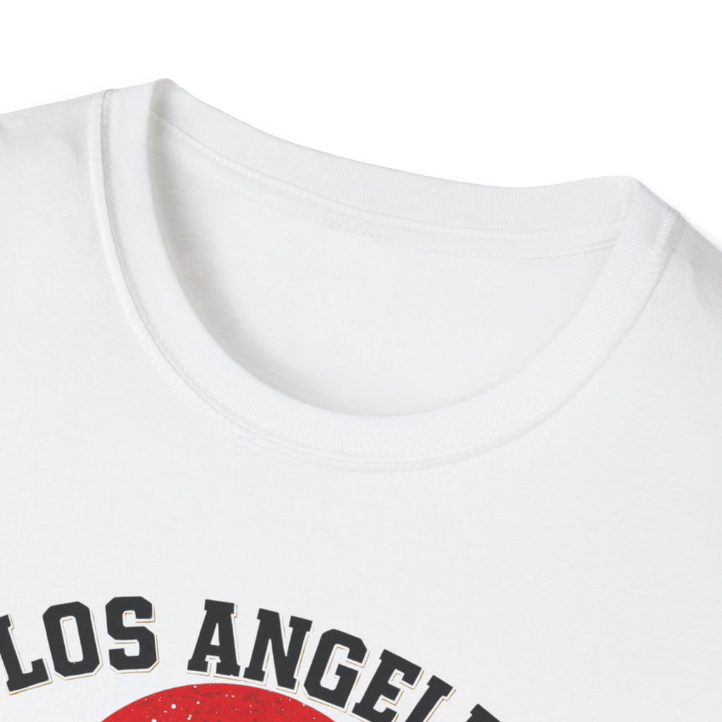 Los Angeles Vintage Sunset T-Shirt — "I’m Just Here for the Street Cred" Car Graphic