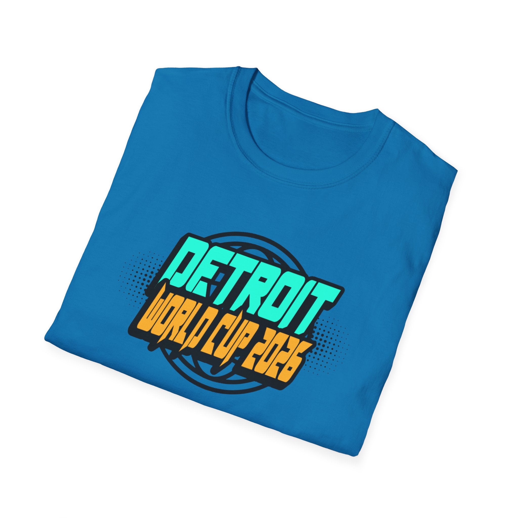 Detroit World Cup 2026 T-Shirt — Retro Soccer Graphic Tee