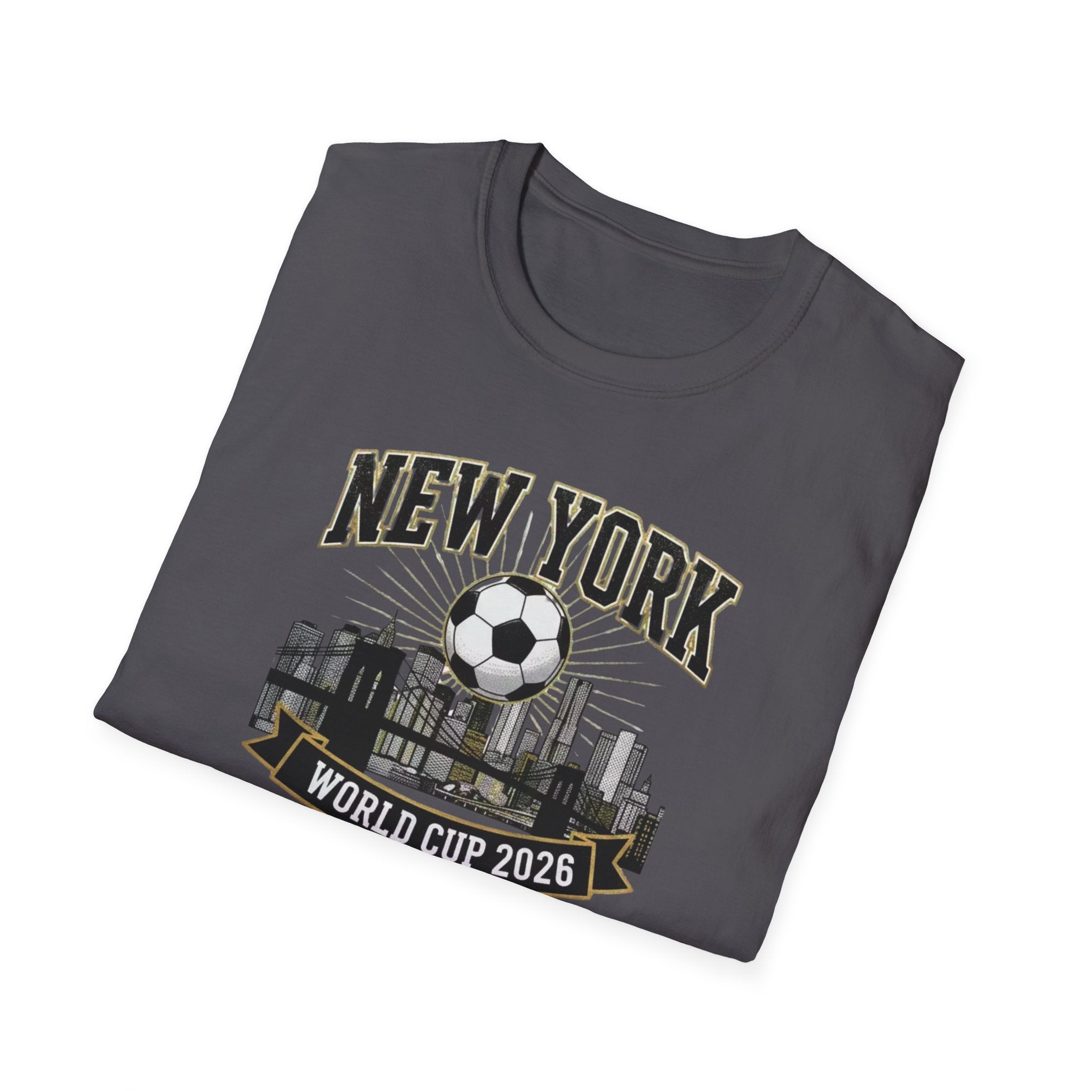 New York World Cup 2026 Soccer T-Shirt