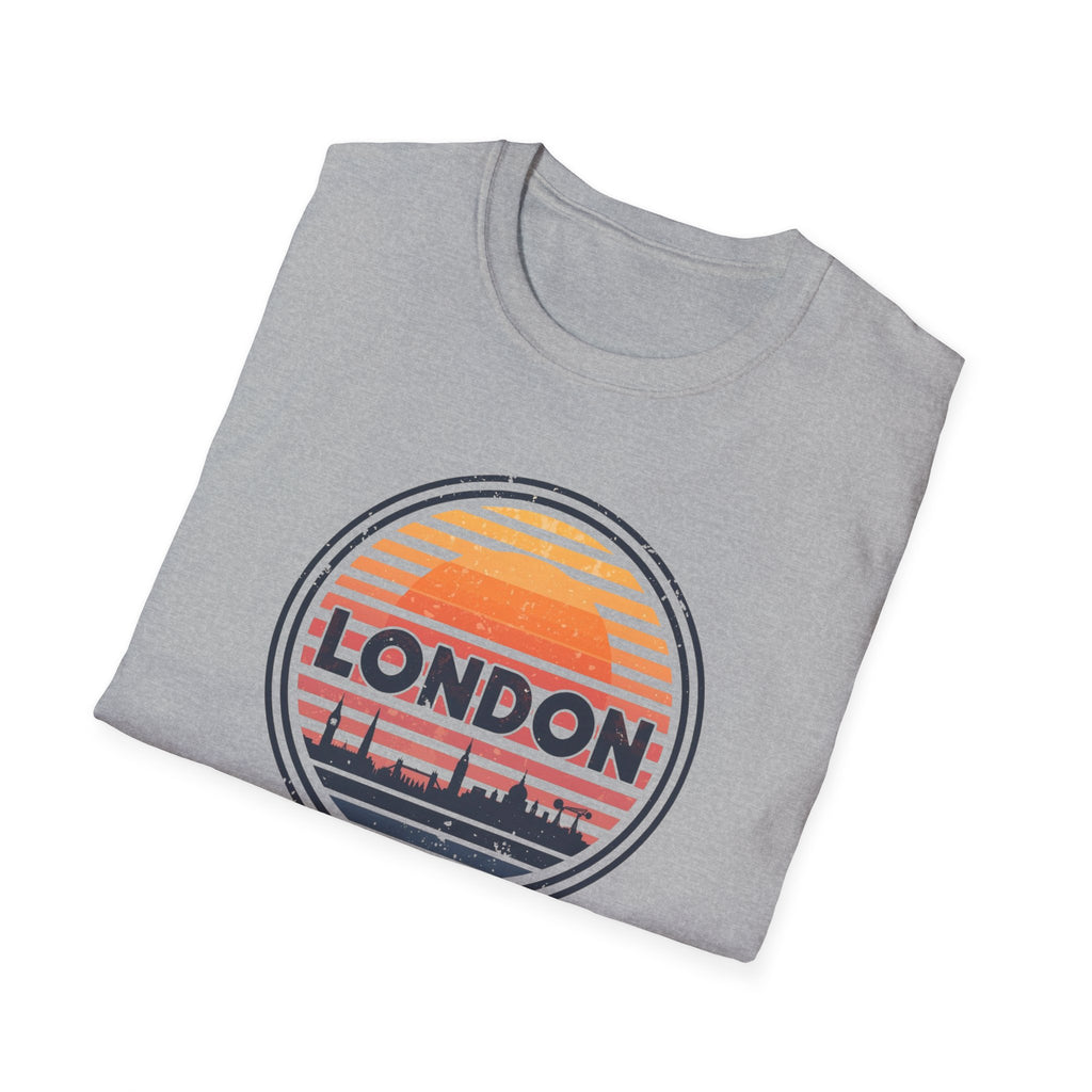 London Sunset Graphic T-Shirt — Retro Skyline Tee