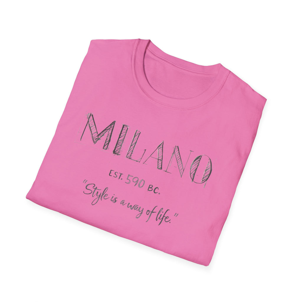 Milano “Style is a Way of Life” T‑Shirt