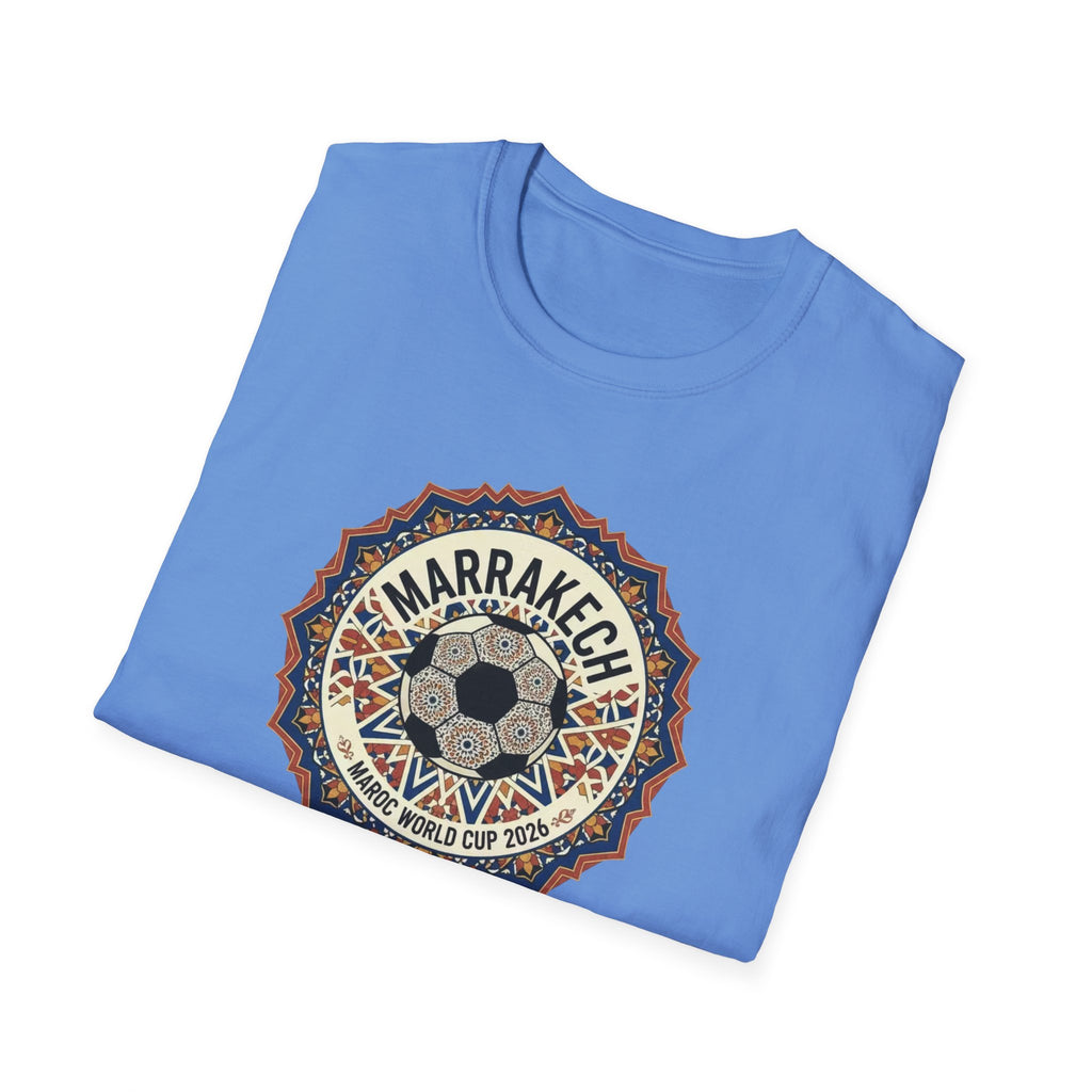 Marrakech Mosaic T-Shirt — Vintage Moroccan Mandala Travel Tee