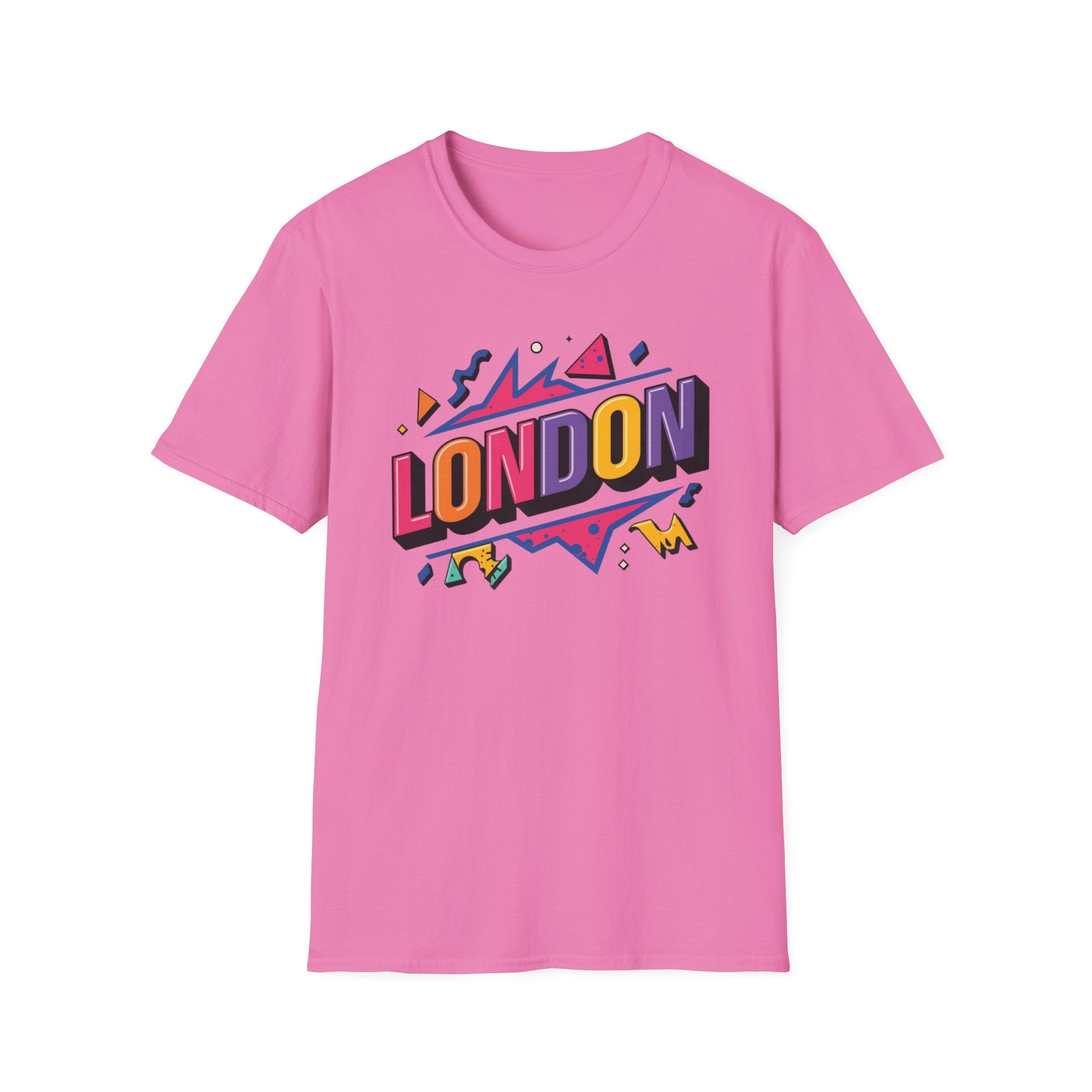 London Pop Art T-Shirt — Colorful Retro City Graphic Tee