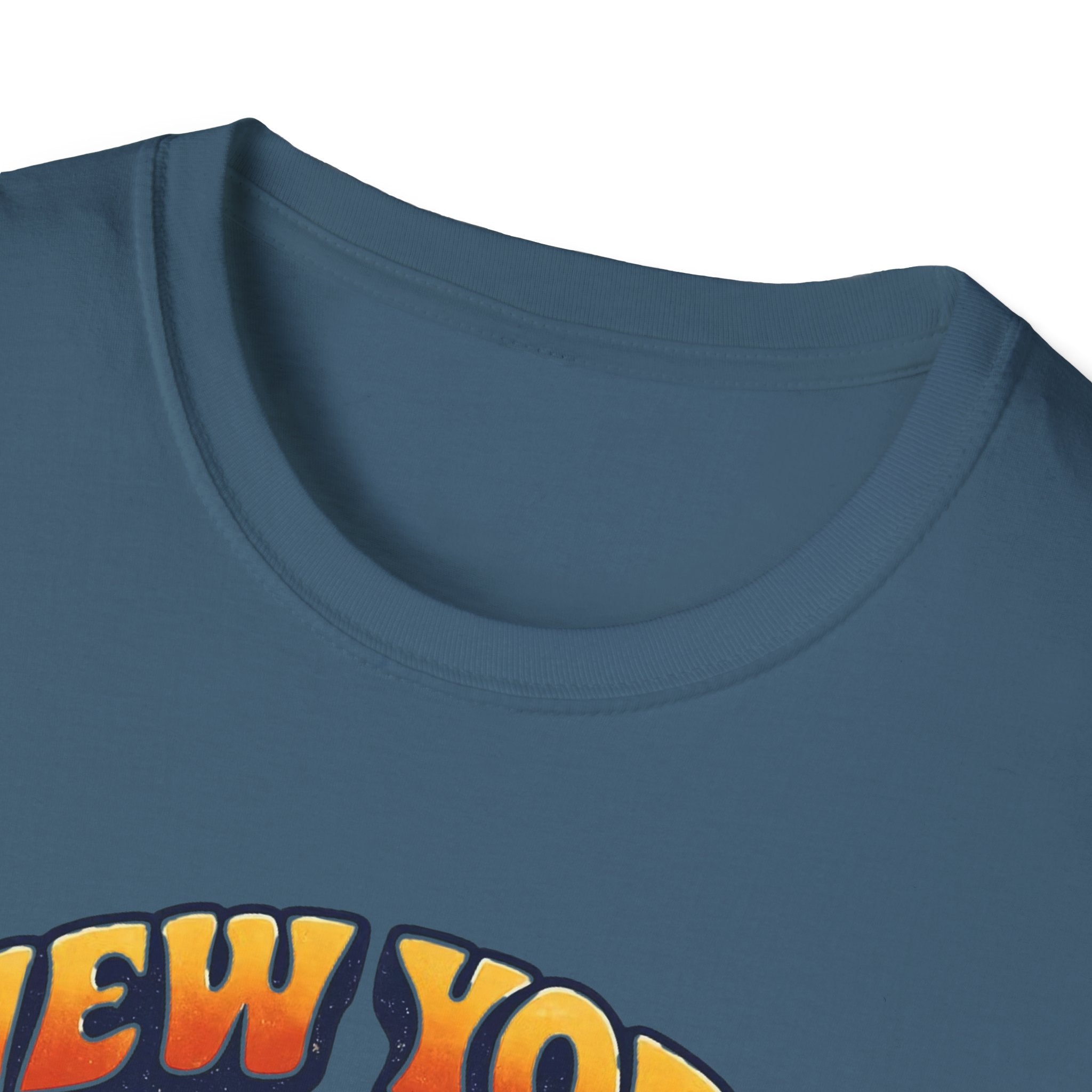 New York "Forget About It" Retro Sunset T-Shirt