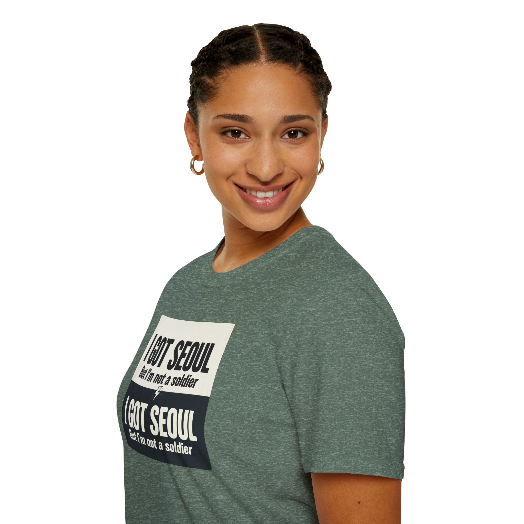 I Got Seoul But I'm Not a Soldier T-Shirt – Seoul Travel Souvenir Tee