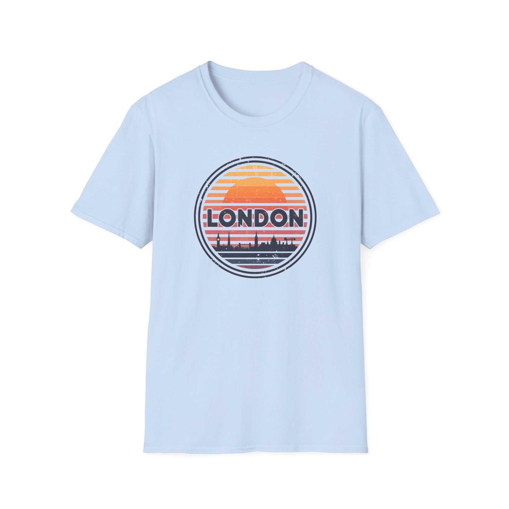 London Sunset Graphic T-Shirt — Retro Skyline Tee