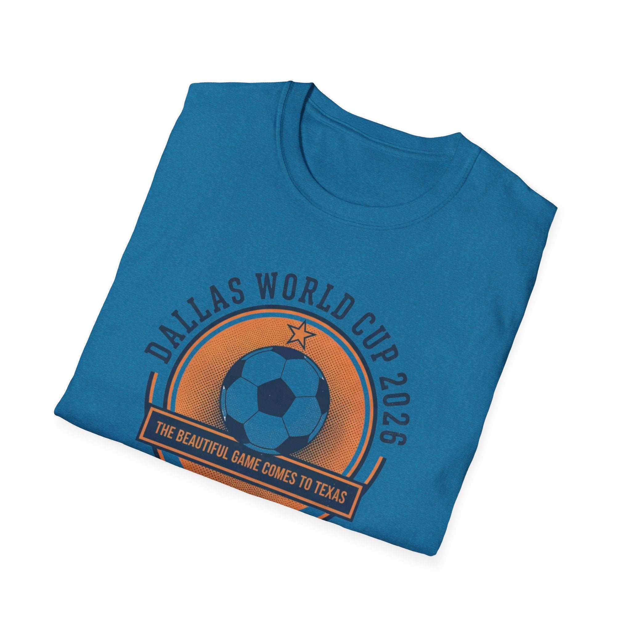 Dallas World Cup 2026 Soccer T-Shirt — "The Beautiful Game Comes to Texas"