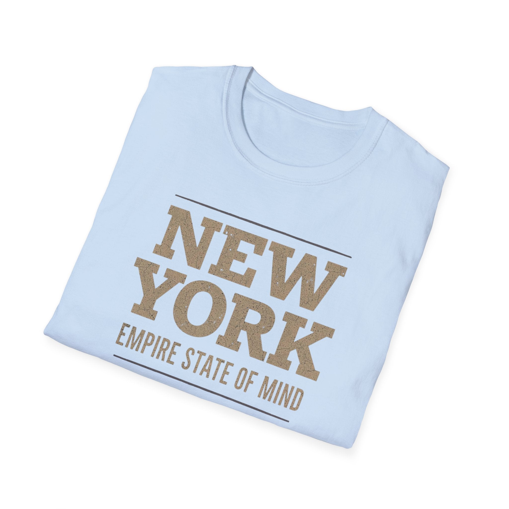 New York Empire State of Mind T-Shirt | NYC typography tee