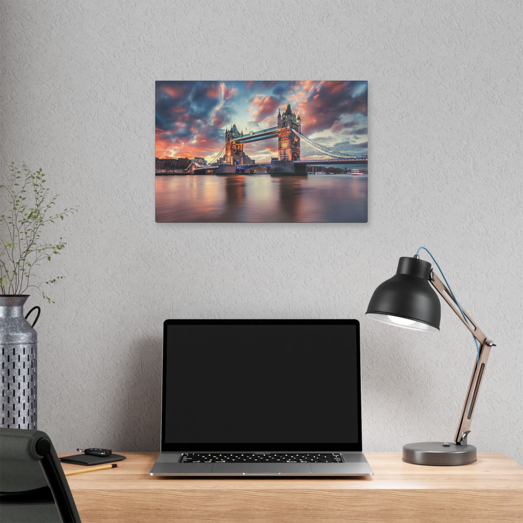 Tower Bridge Sunset Canvas