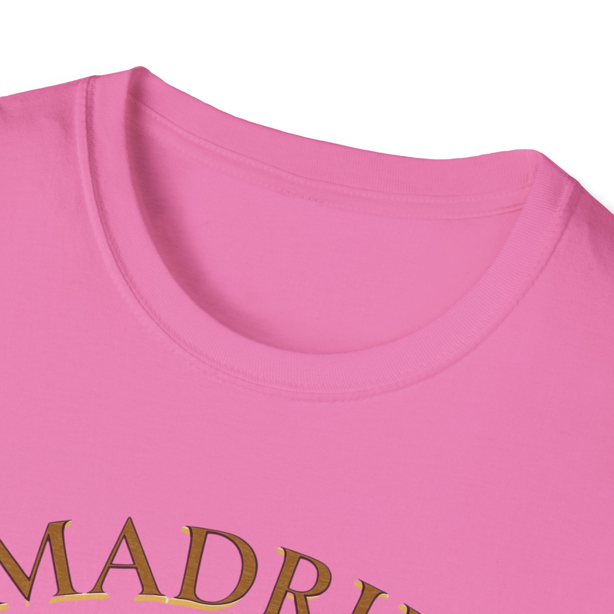 Madrid Art Museum T-Shirt — "It's a Real Draw" Vintage Typography Tee