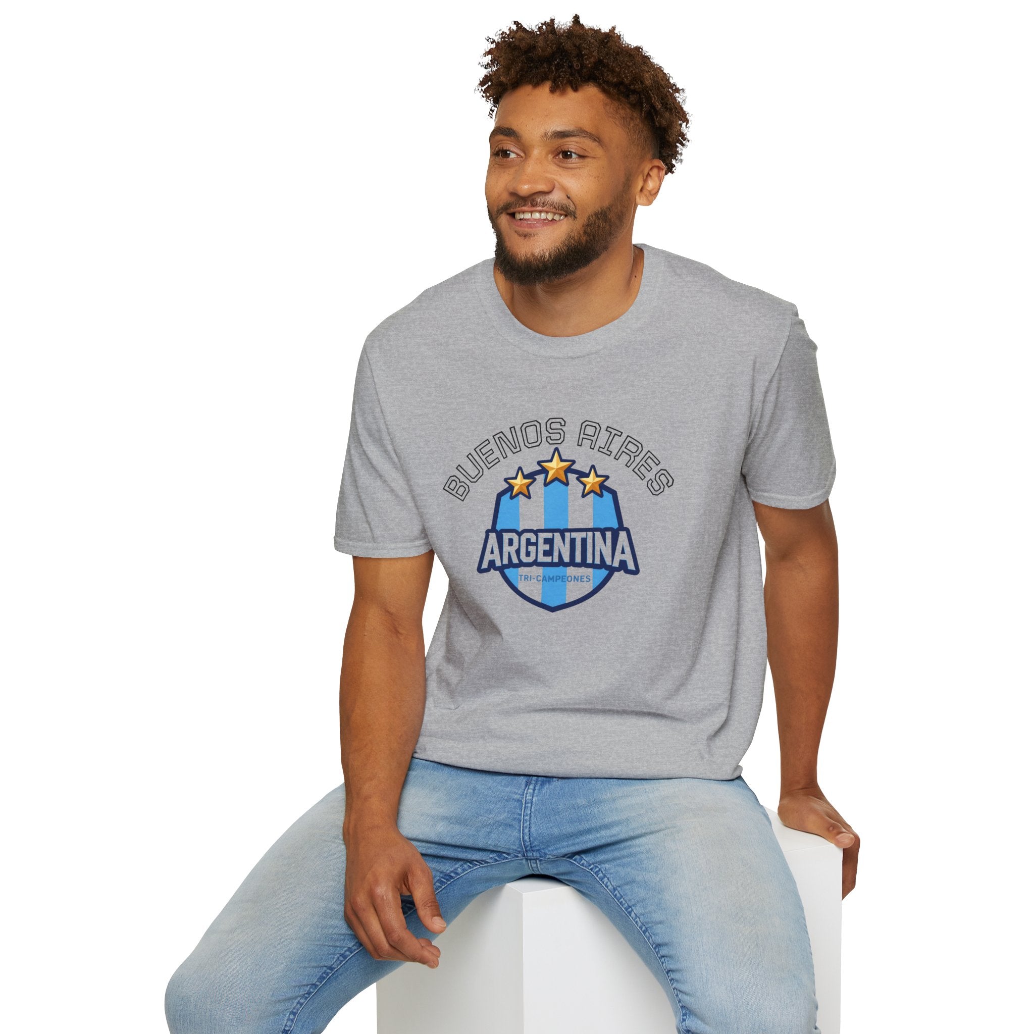 Argentina Buenos Aires Soccer Crest T-Shirt
