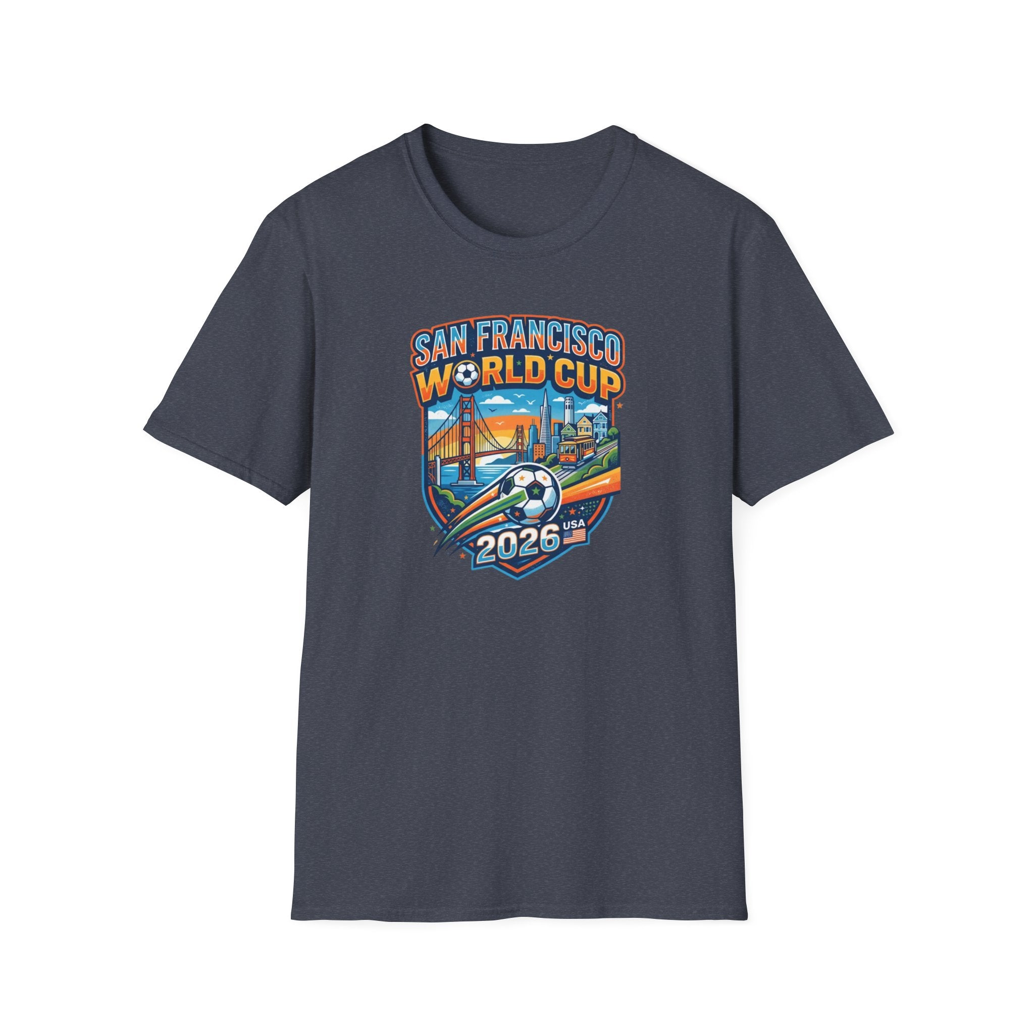 San Francisco World Cup 2026 T-Shirt — Vintage City Soccer Crest