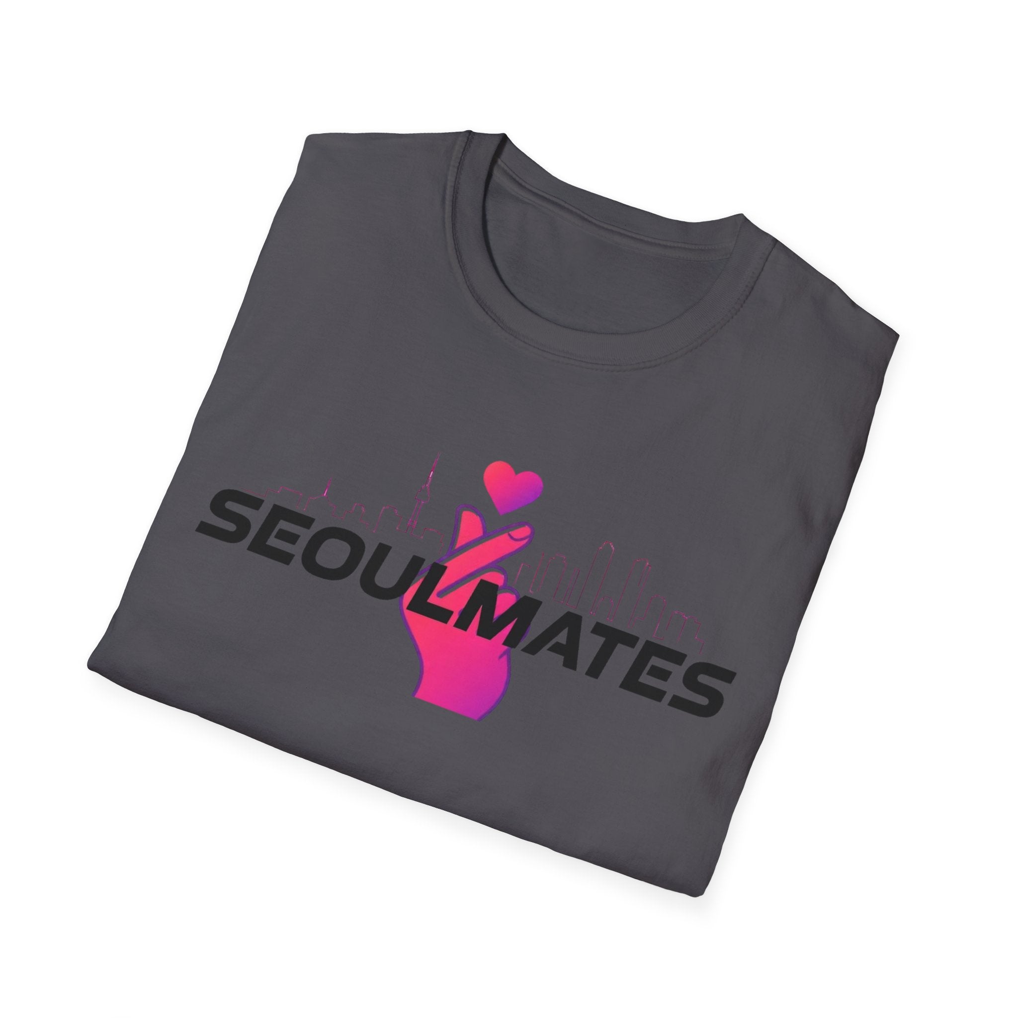 Seoulmates T-Shirt – K-Pop Couple Graphic Tee