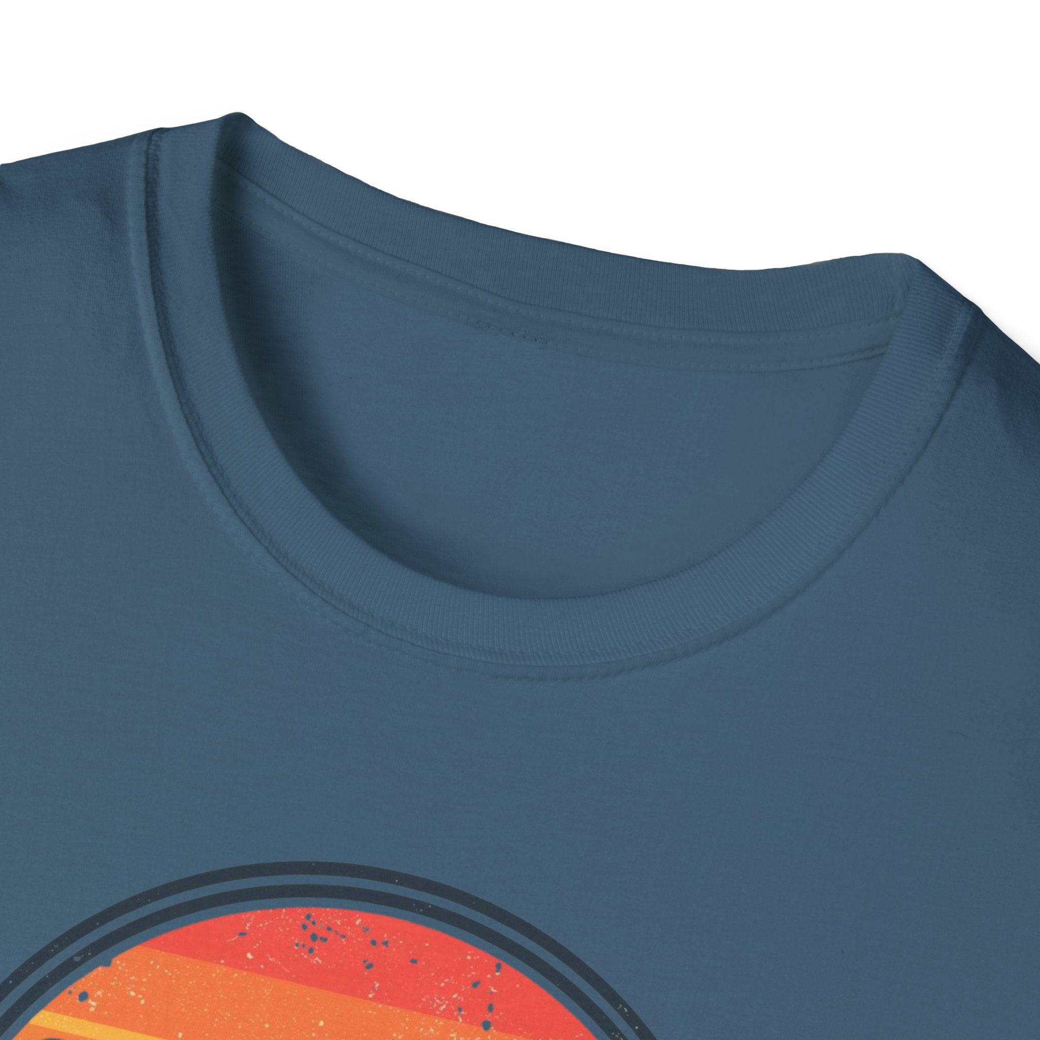 Miami Sunset T‑Shirt — Retro Beach Skyline Tee