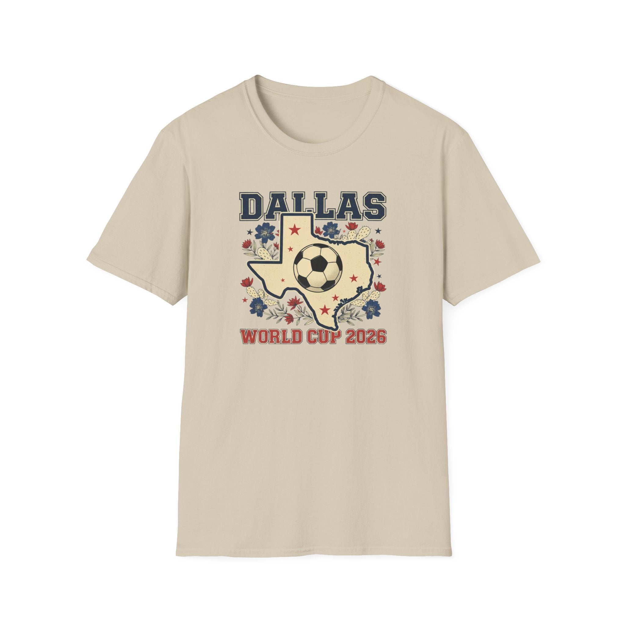 Dallas World Cup 2026 Soccer T-Shirt