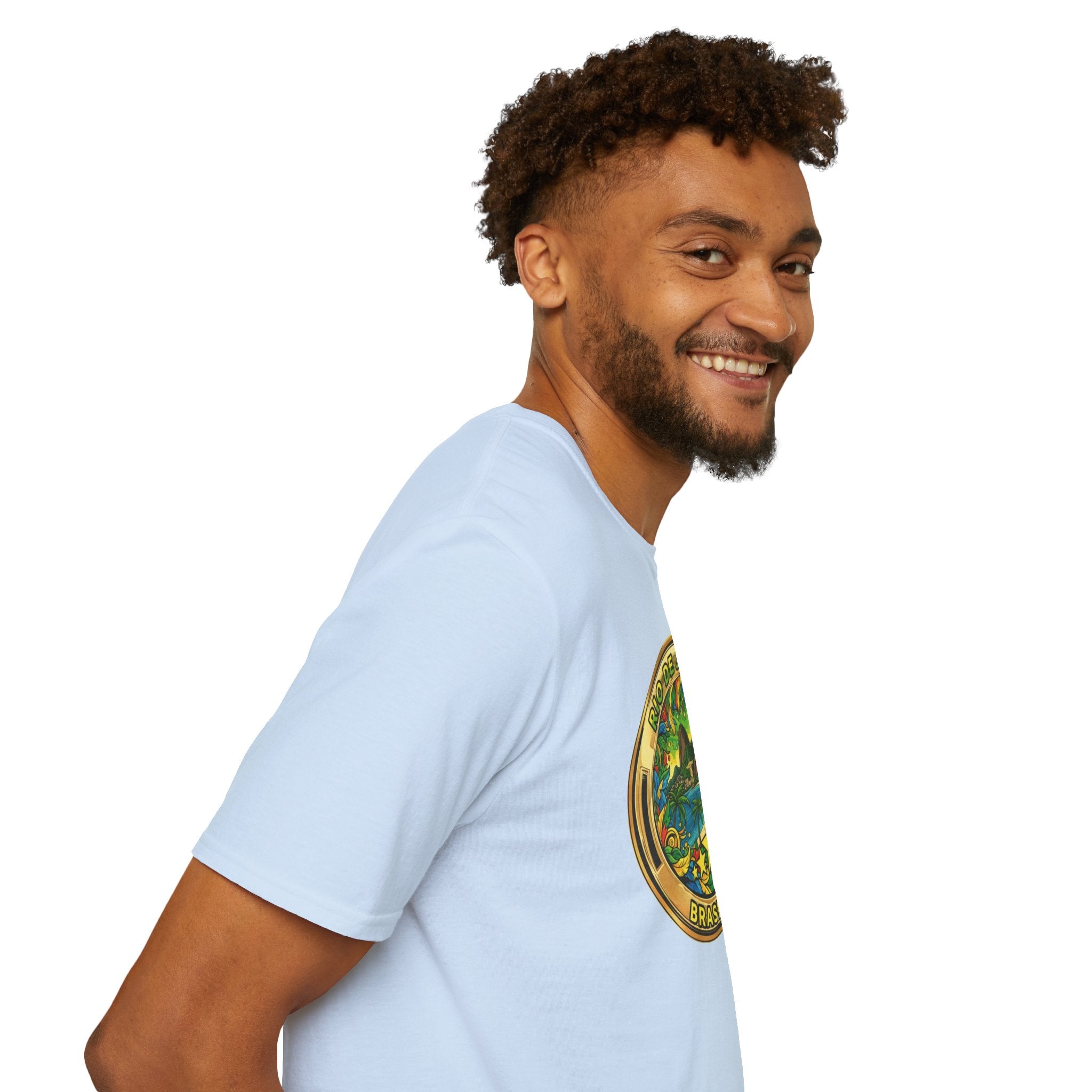Rio de Janeiro Brazil Travel T-Shirt World Cup 2026 — Vintage Tropical Beach Badge
