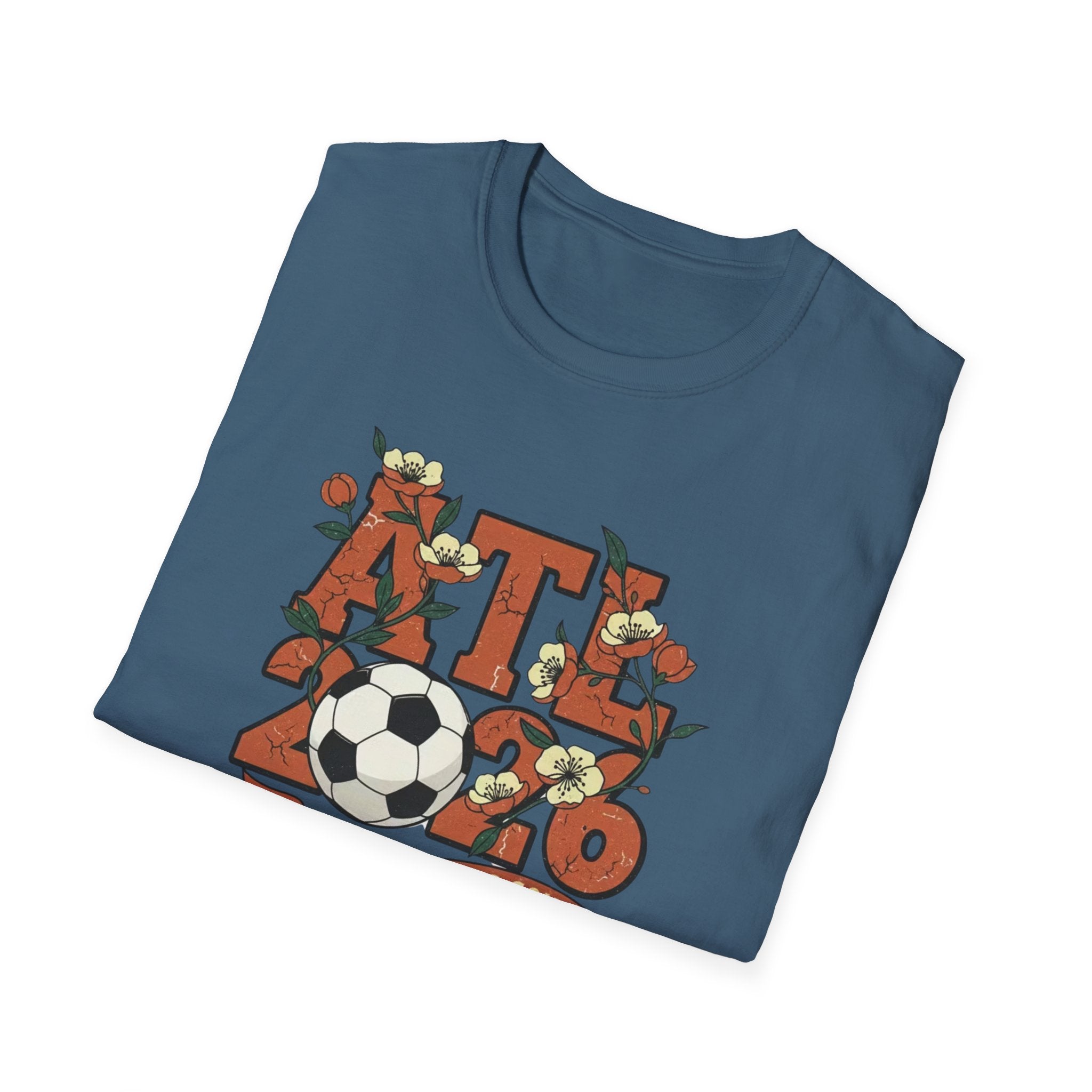 Atlanta (ATL) World Cup 2030 Soccer T-Shirt — "World Cup Comes South" Retro Design