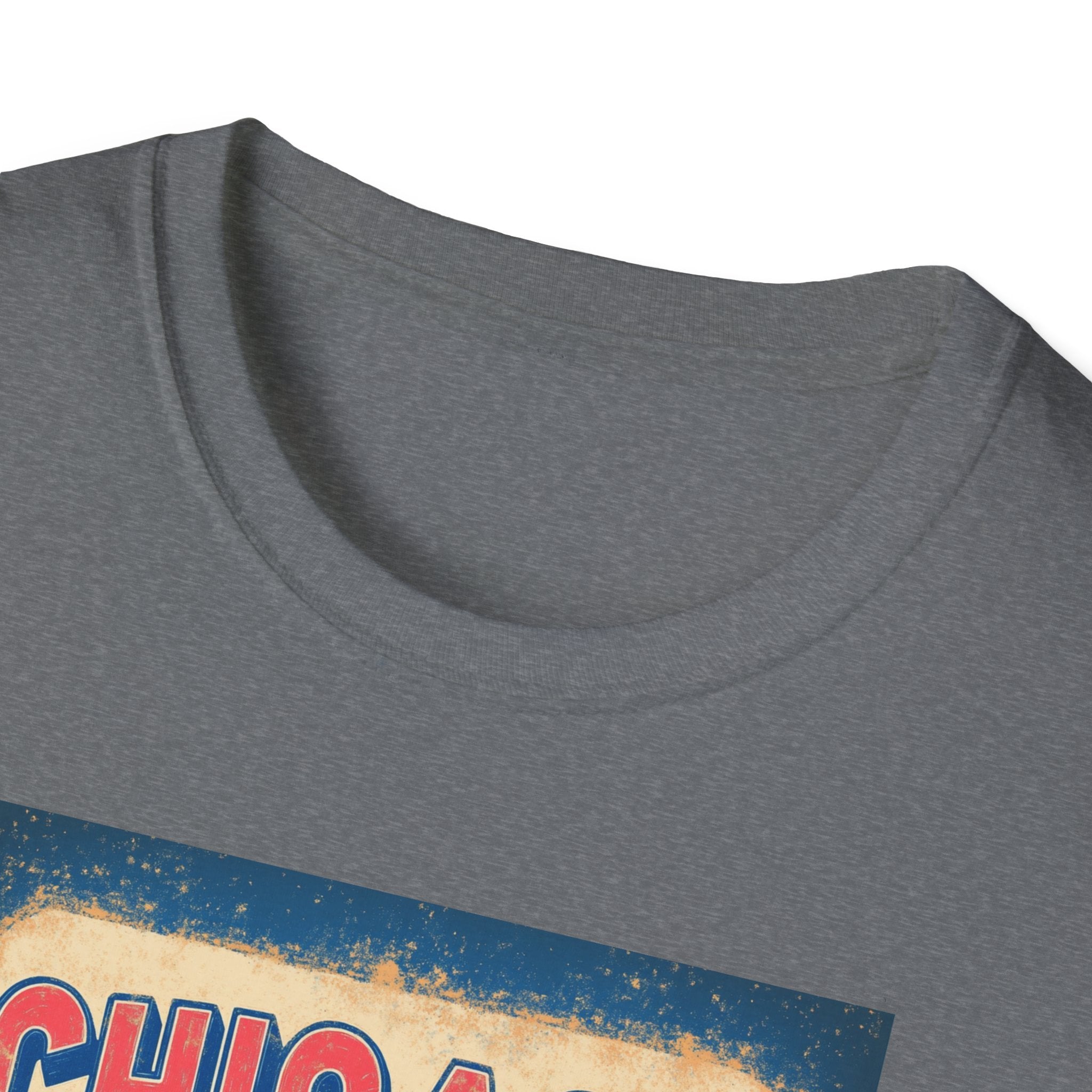 Chicago Retro Skyline T-Shirt | Vintage City Typography