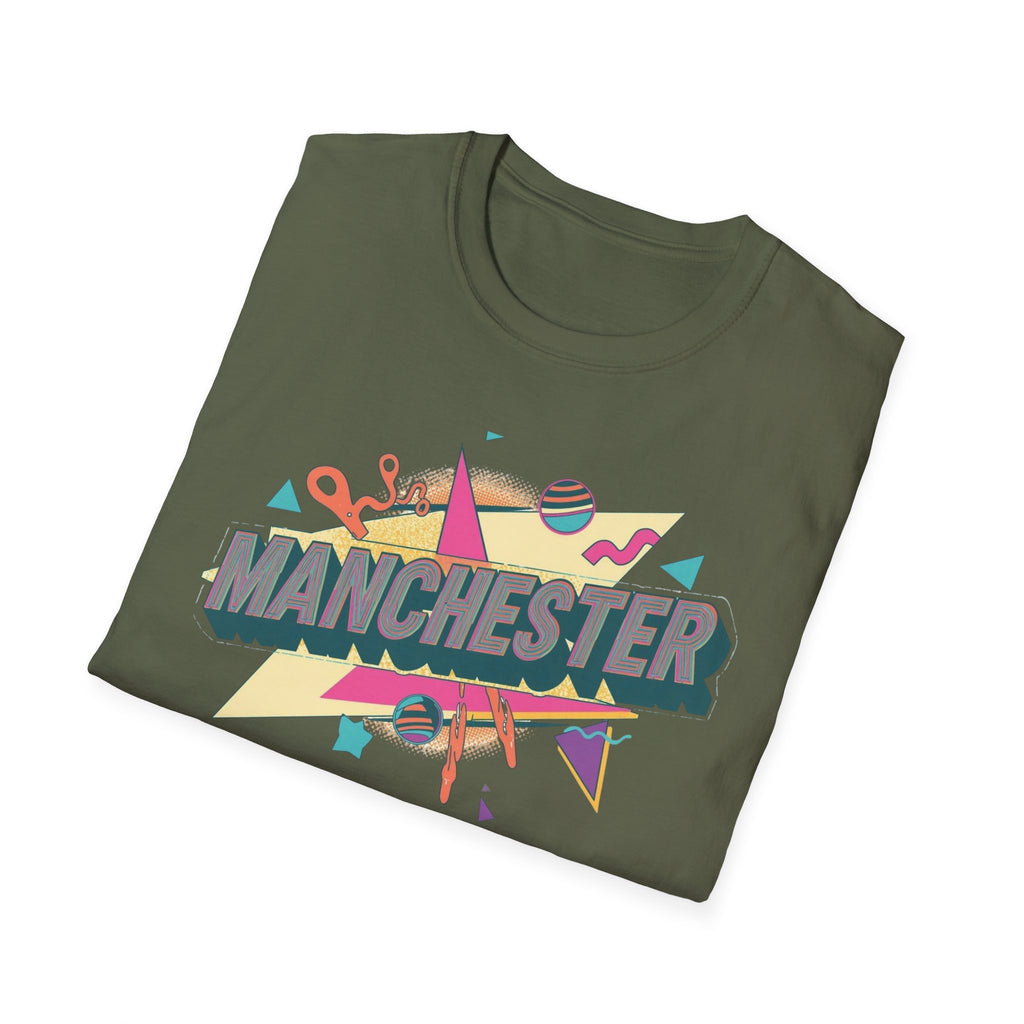 Manchester Retro Graphic T-Shirt