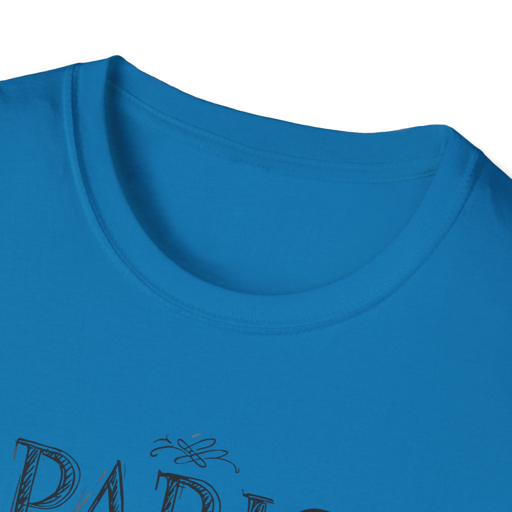 Paris Vintage Script T‑Shirt — "Dream in Every Direction"