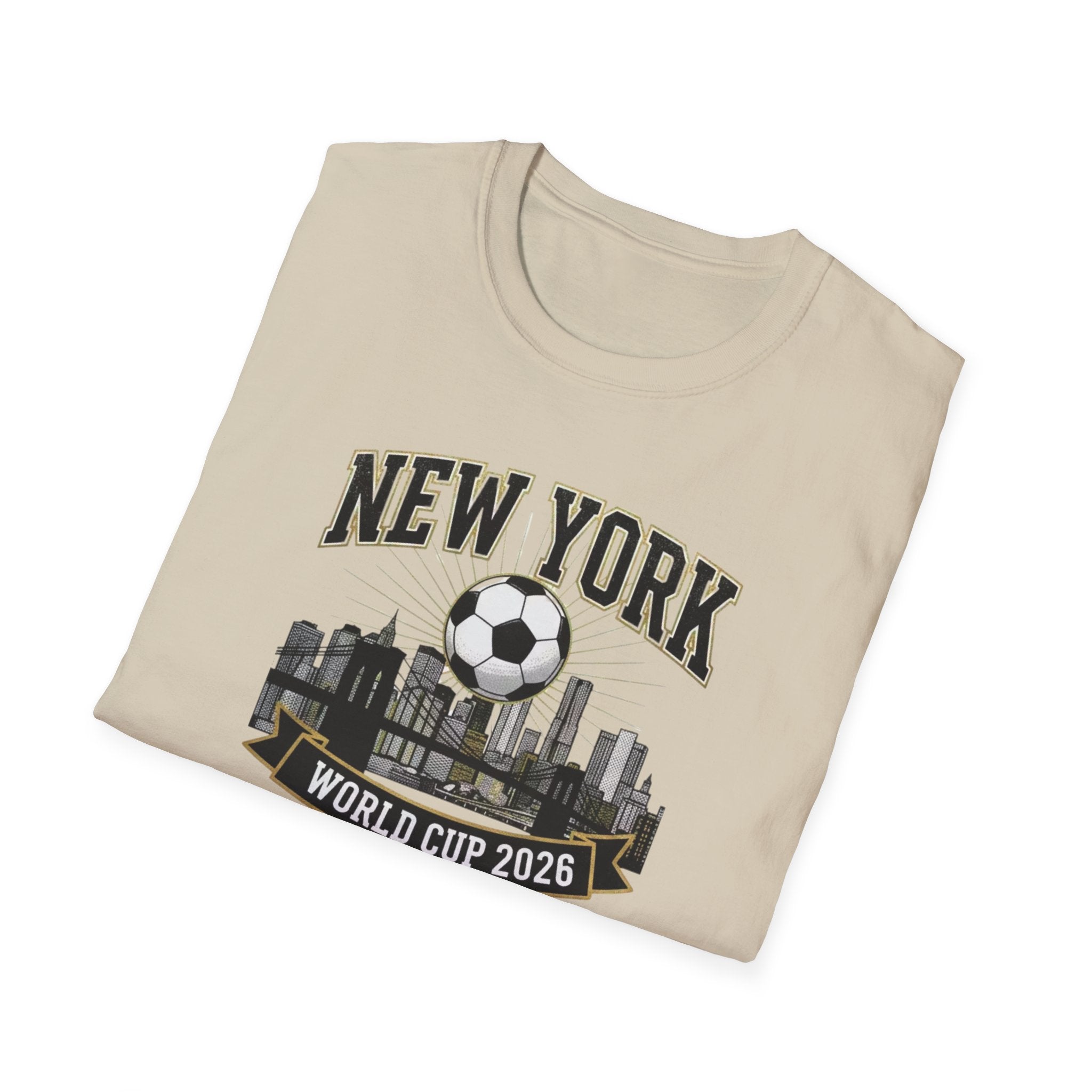 New York World Cup 2026 Soccer T-Shirt