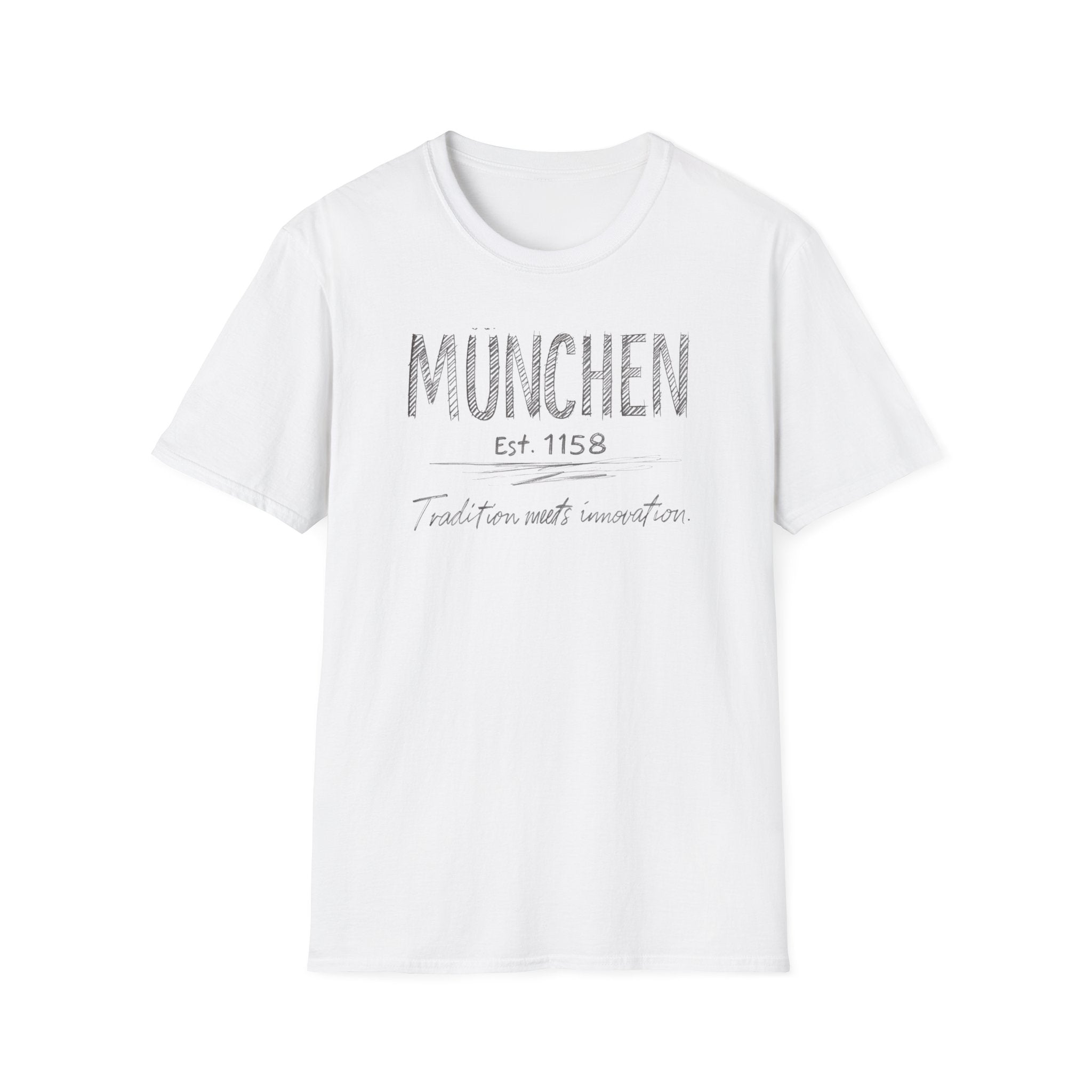 Munchen Est 1158 T-Shirt — Tradition and Innovation Graphic Tee