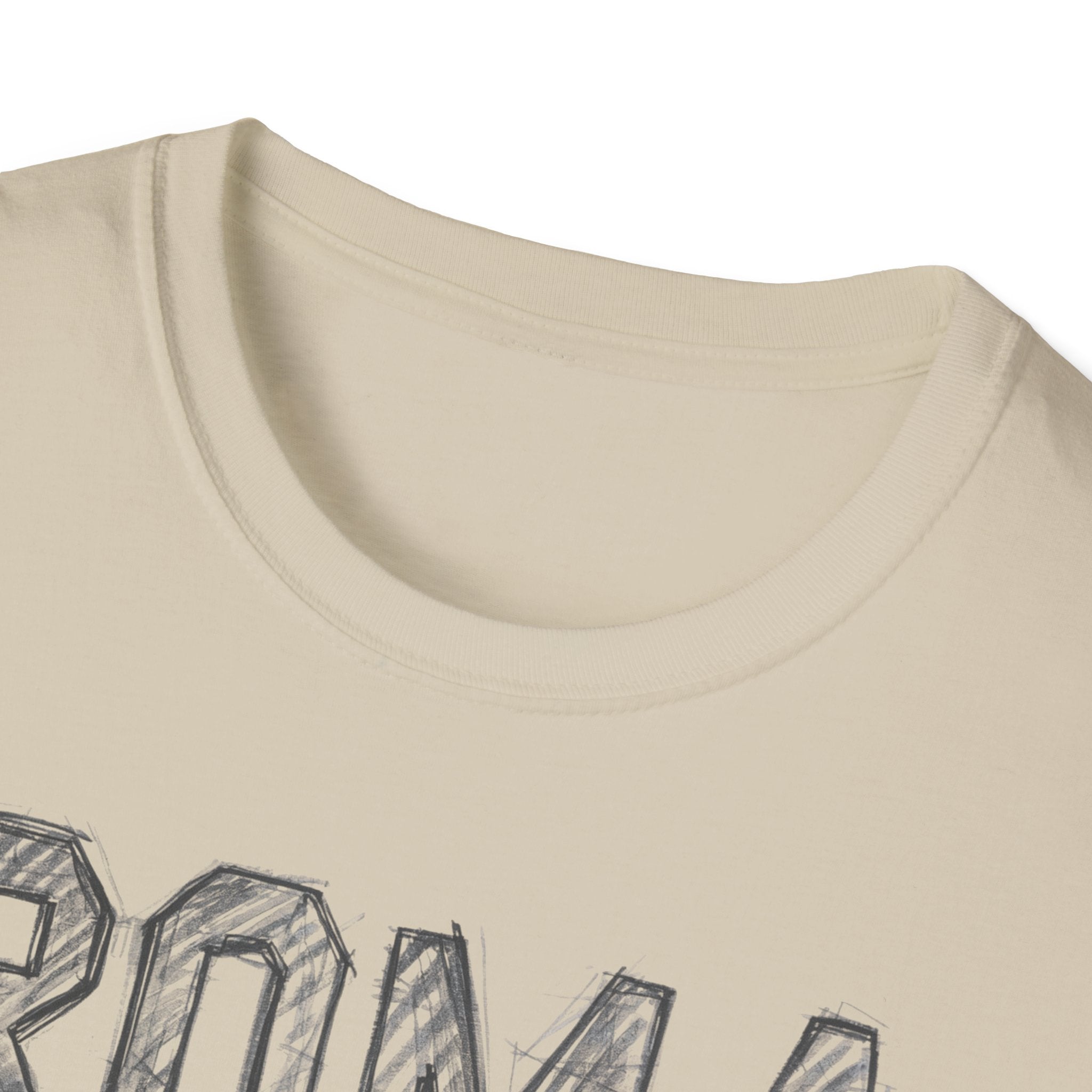 Roma Vintage Script T-Shirt — 'Roma Est. 753 BC, Eternal spirit, Timeless soul'