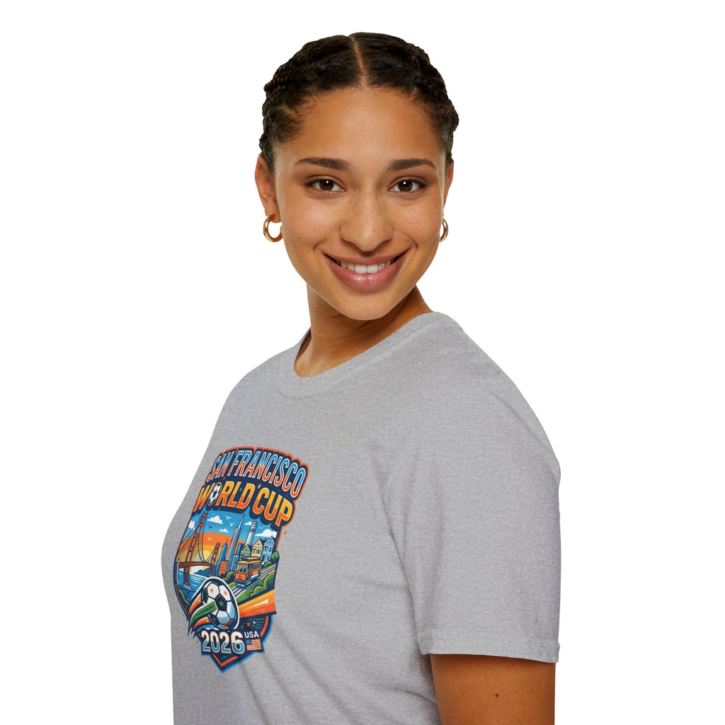 San Francisco World Cup 2026 T-Shirt — Vintage City Soccer Crest