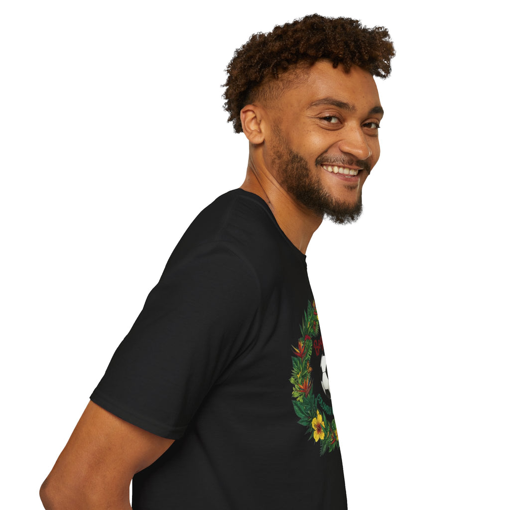 Bogotá Soccer Wreath T-Shirt — World Cup Football Holiday Tee