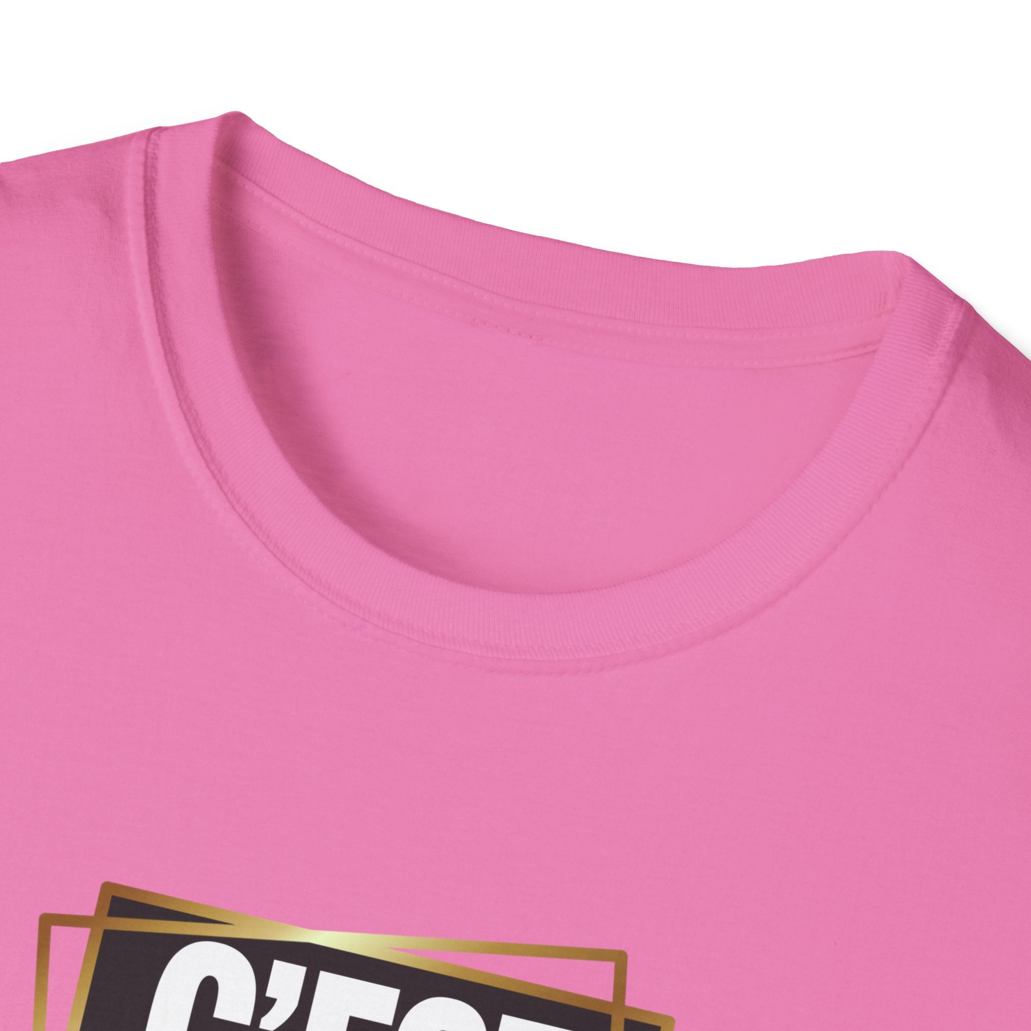 C'EST BON T-Shirt | French Phrase Graphic Tee, Bold Typographic Design