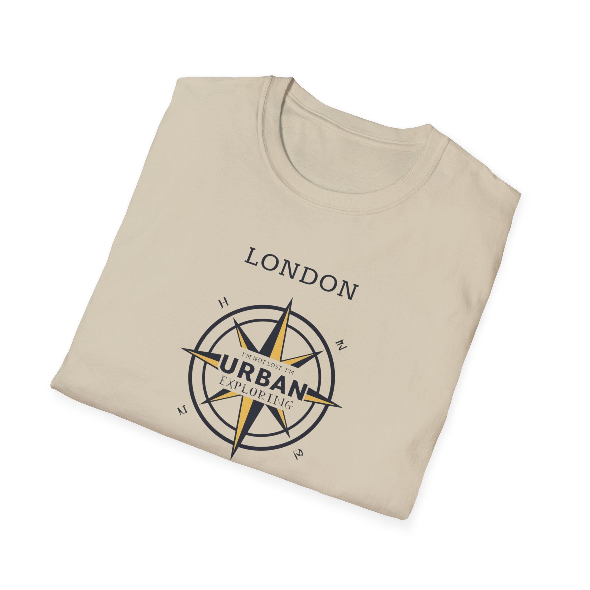 London Urban Compass T-Shirt — Vintage Travel Graphic Tee
