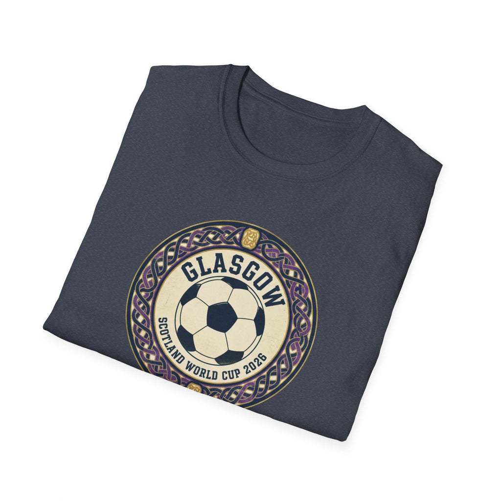 Glasgow Vintage Soccer Badge T-Shirt