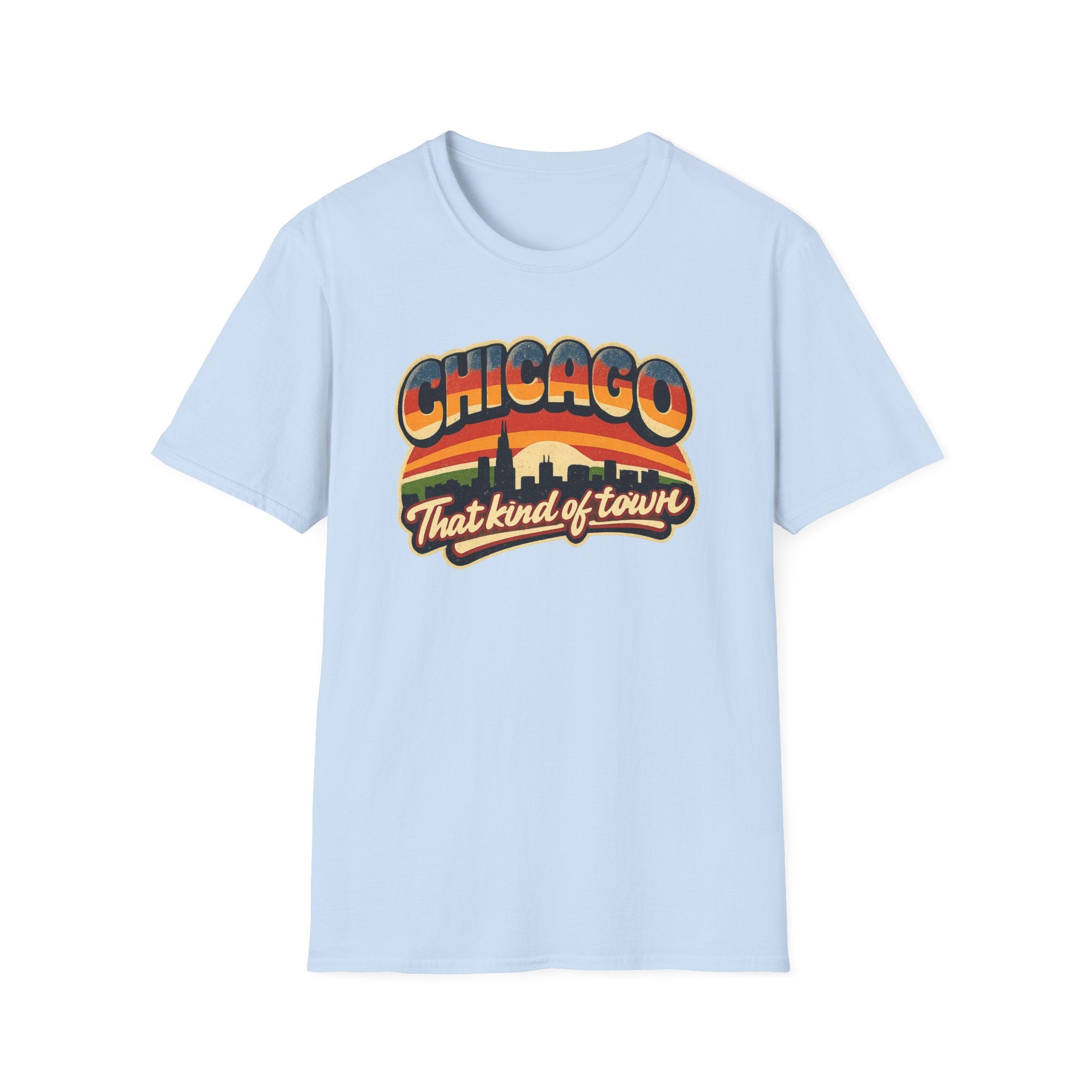Chicago Retro Skyline T-Shirt — "That Kind of Town" Vintage City Tee