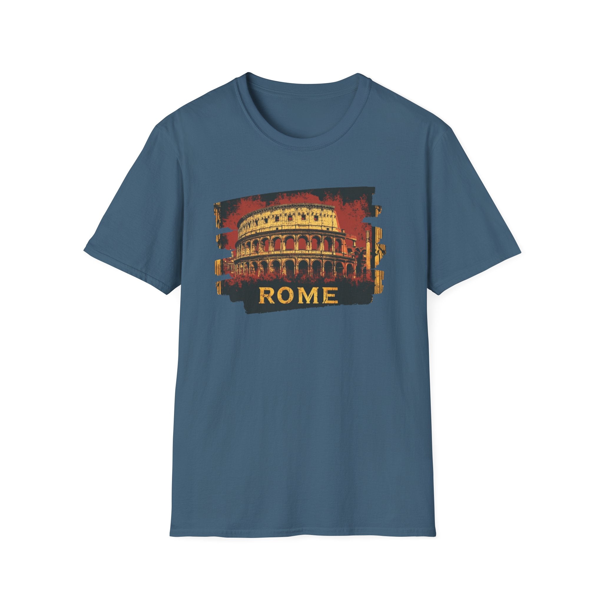 Colosseum Rome graphic T-Shirt | Vintage Roman Landmark travel tee