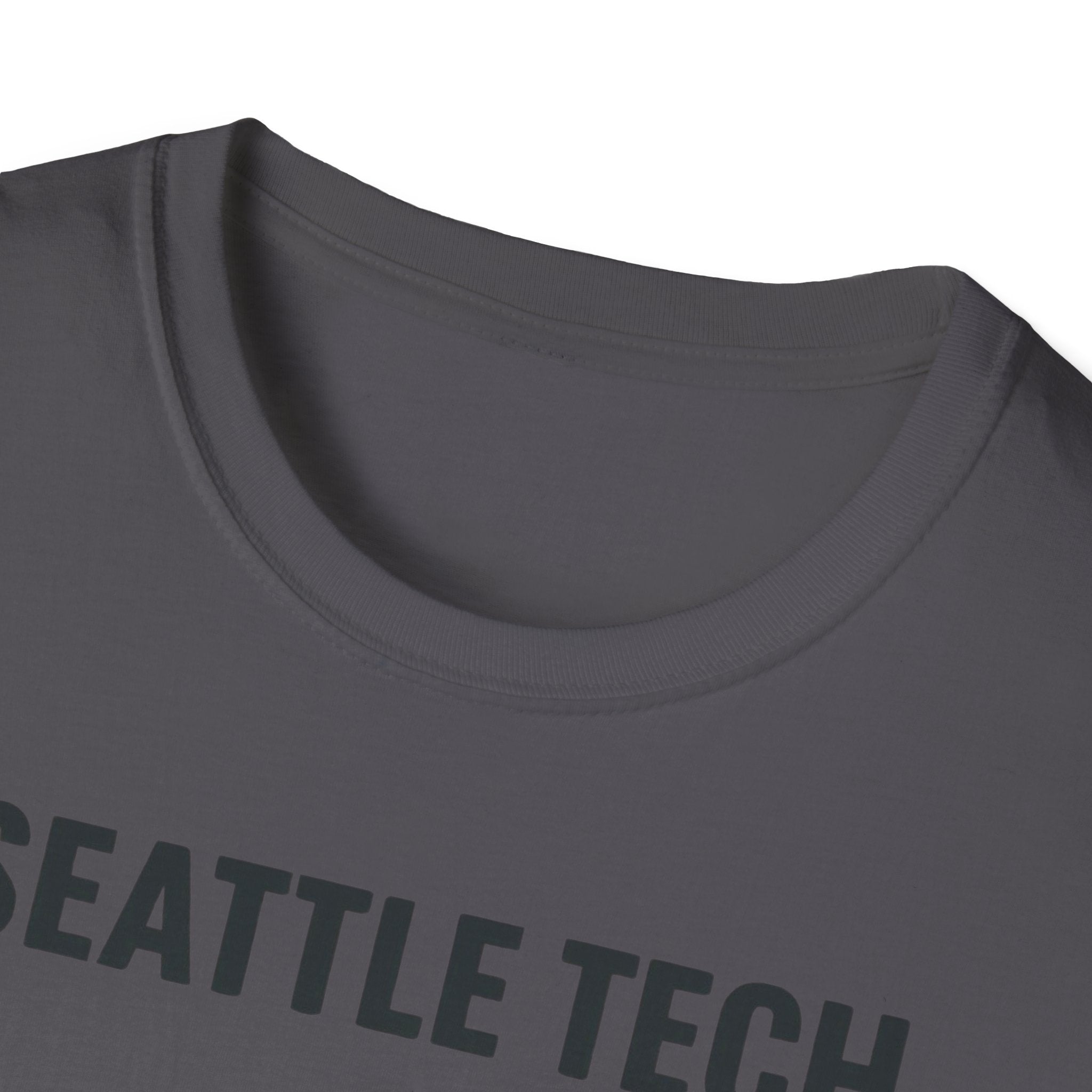 Seattle Tech T-Shirt — "Served Byte Sized" Coffee Cup Design