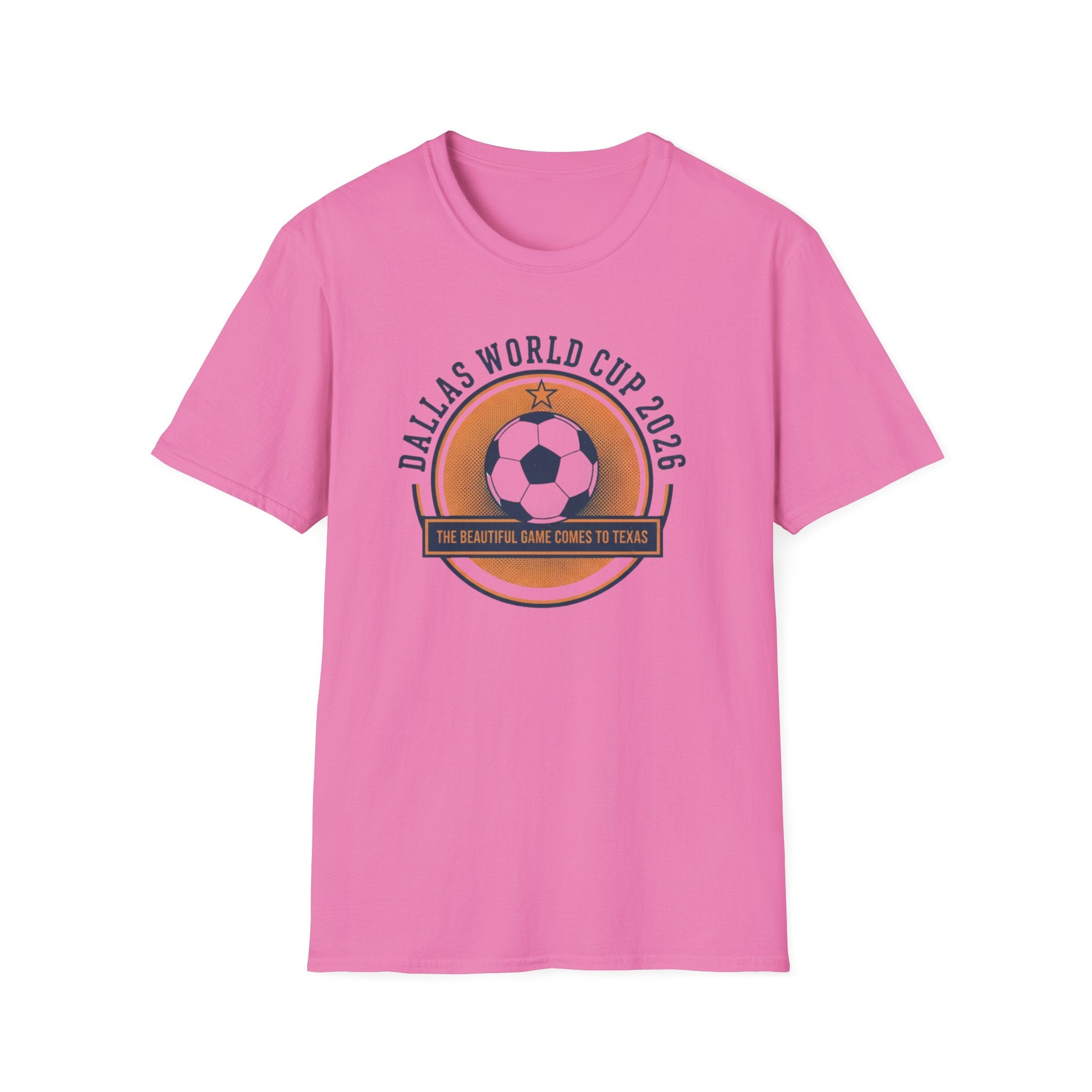Dallas World Cup 2026 Soccer T-Shirt — "The Beautiful Game Comes to Texas"