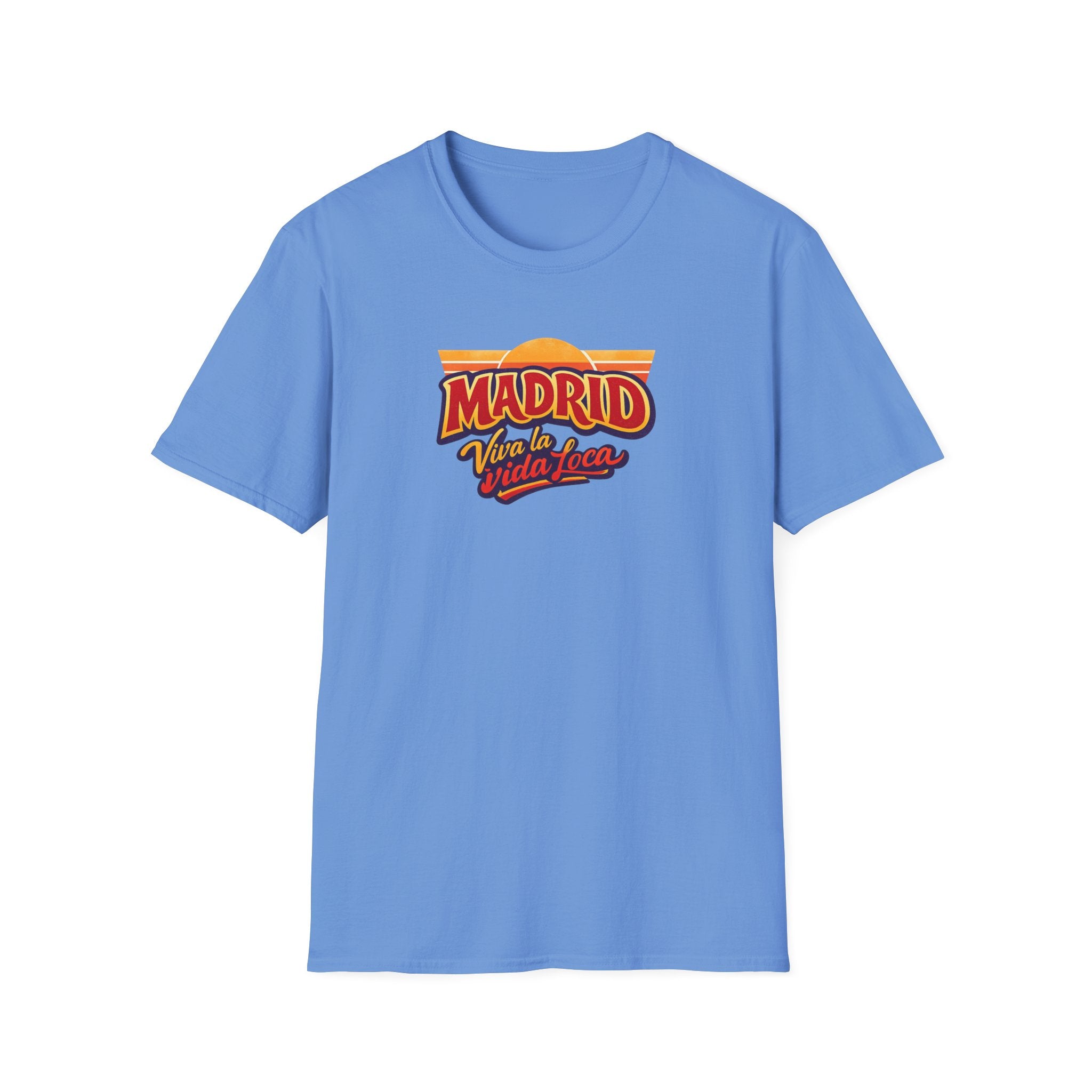 Madrid Viva La Vida Retro Graphic T-Shirt