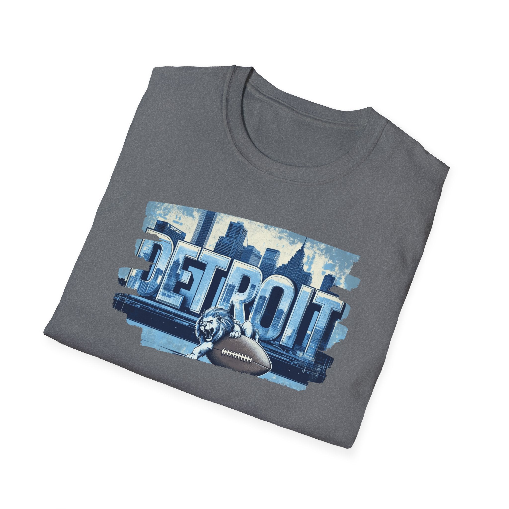 Detroit Skyline Graphic Tee | Detroit City Map, Urban Motor City