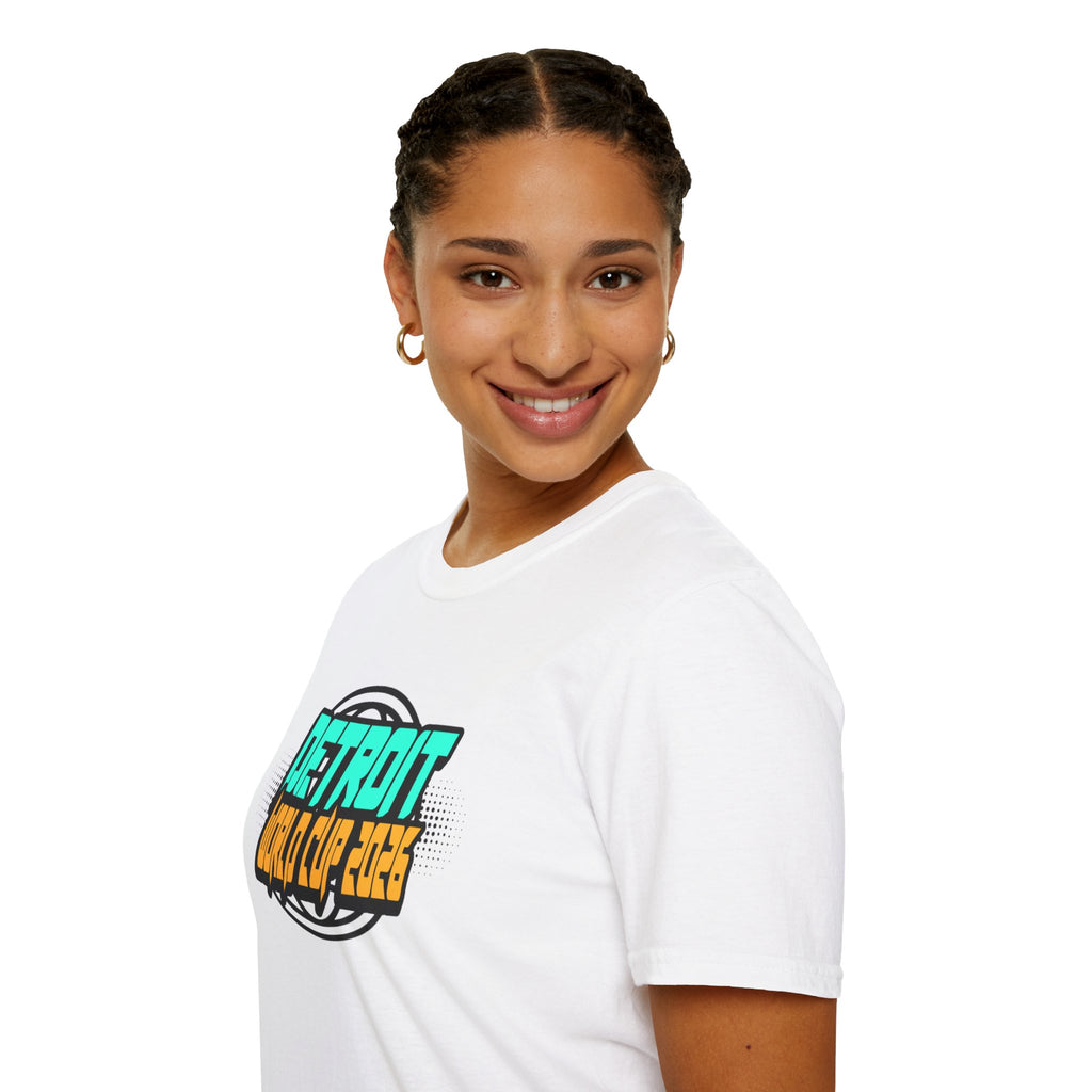 Detroit World Cup 2026 T-Shirt — Retro Soccer Graphic Tee