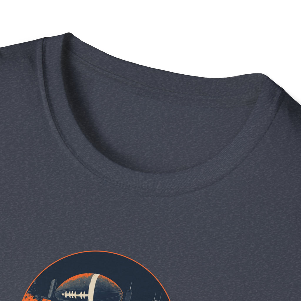 Chicago Skyline Circle t-shirt | Cityscape Retro Chicago Tee